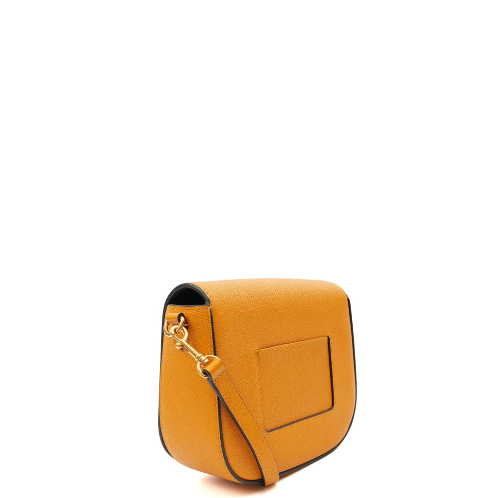 Mulberry Cross Body Darley Shoulder Bag - Small  in Deep Amber, Leather