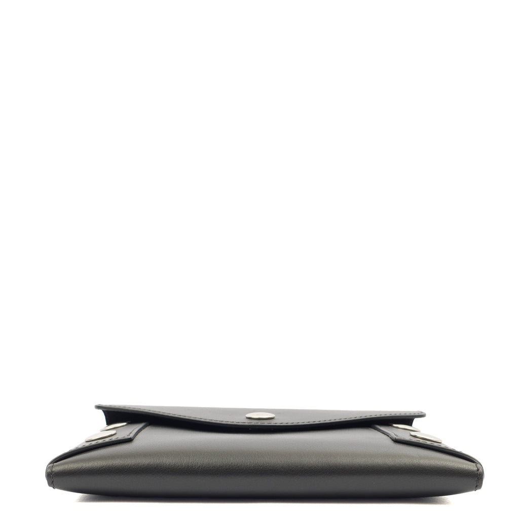 Mulberry Clutch Envelope Pouch in Black, Leather