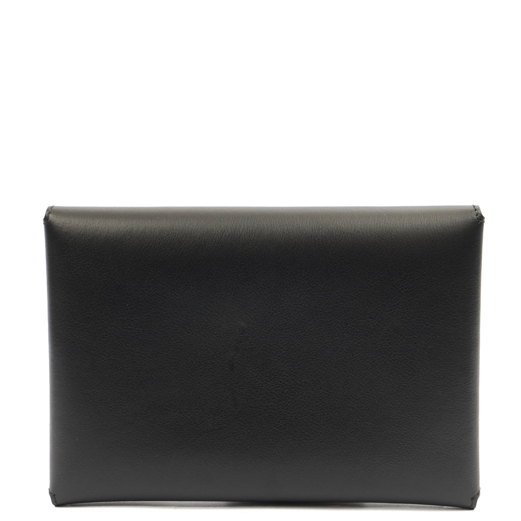 Mulberry Clutch Envelope Pouch in Black, Leather