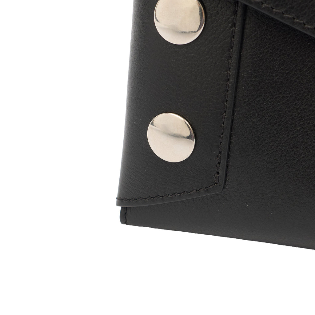 Mulberry Clutch Envelope Pouch in Black, Leather