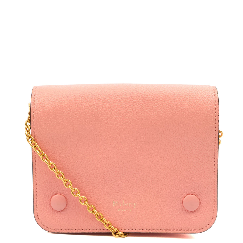 Mulberry Cross Body Clifton in Pink, Calfskin Leather