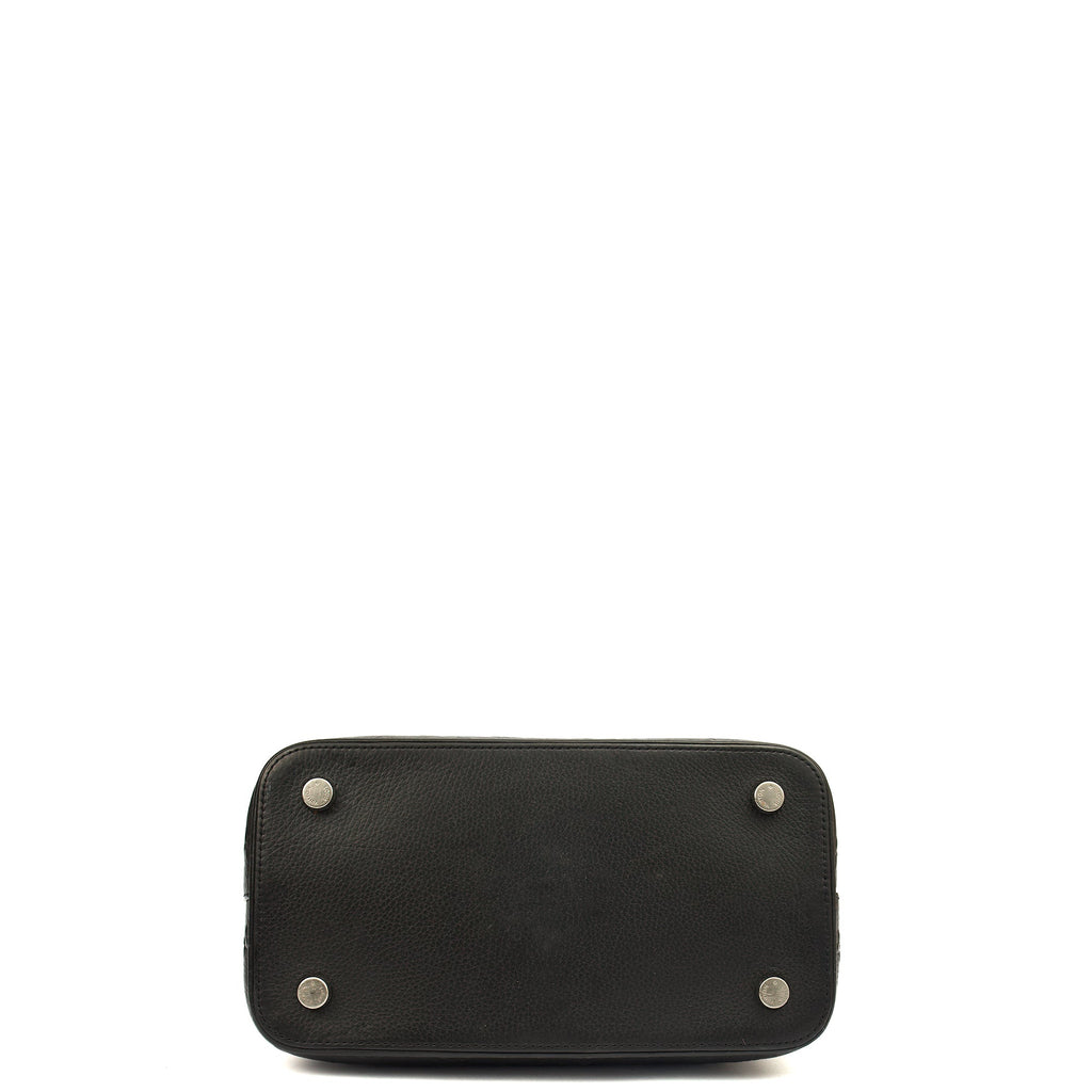 Louis Vuitton Tote Lockit - MM in Black, Calfskin Leather
