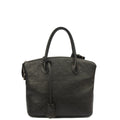 Louis Vuitton Tote Lockit - MM in Black, Calfskin Leather