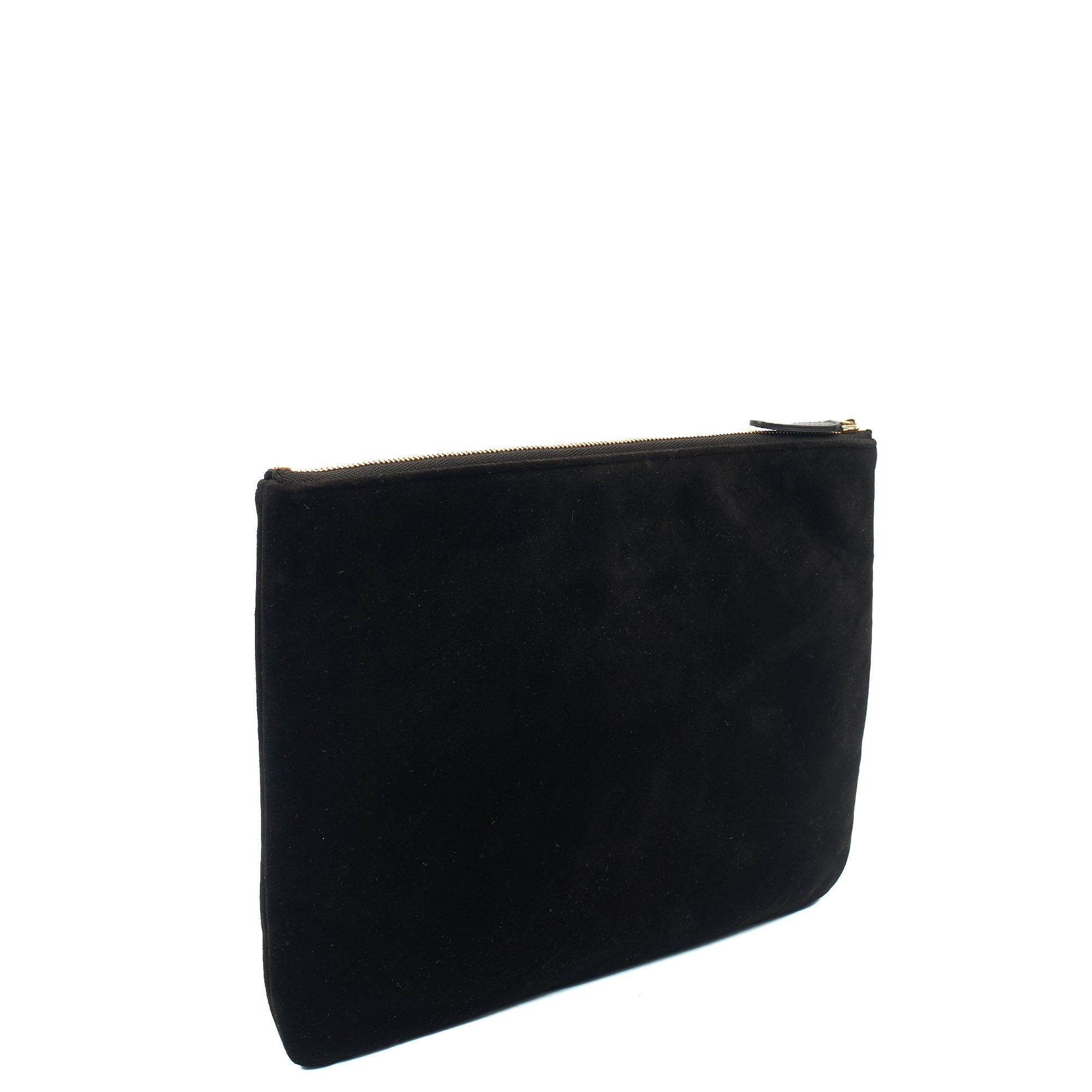 Chanel Mini Bag Clutch in Black, Velvet