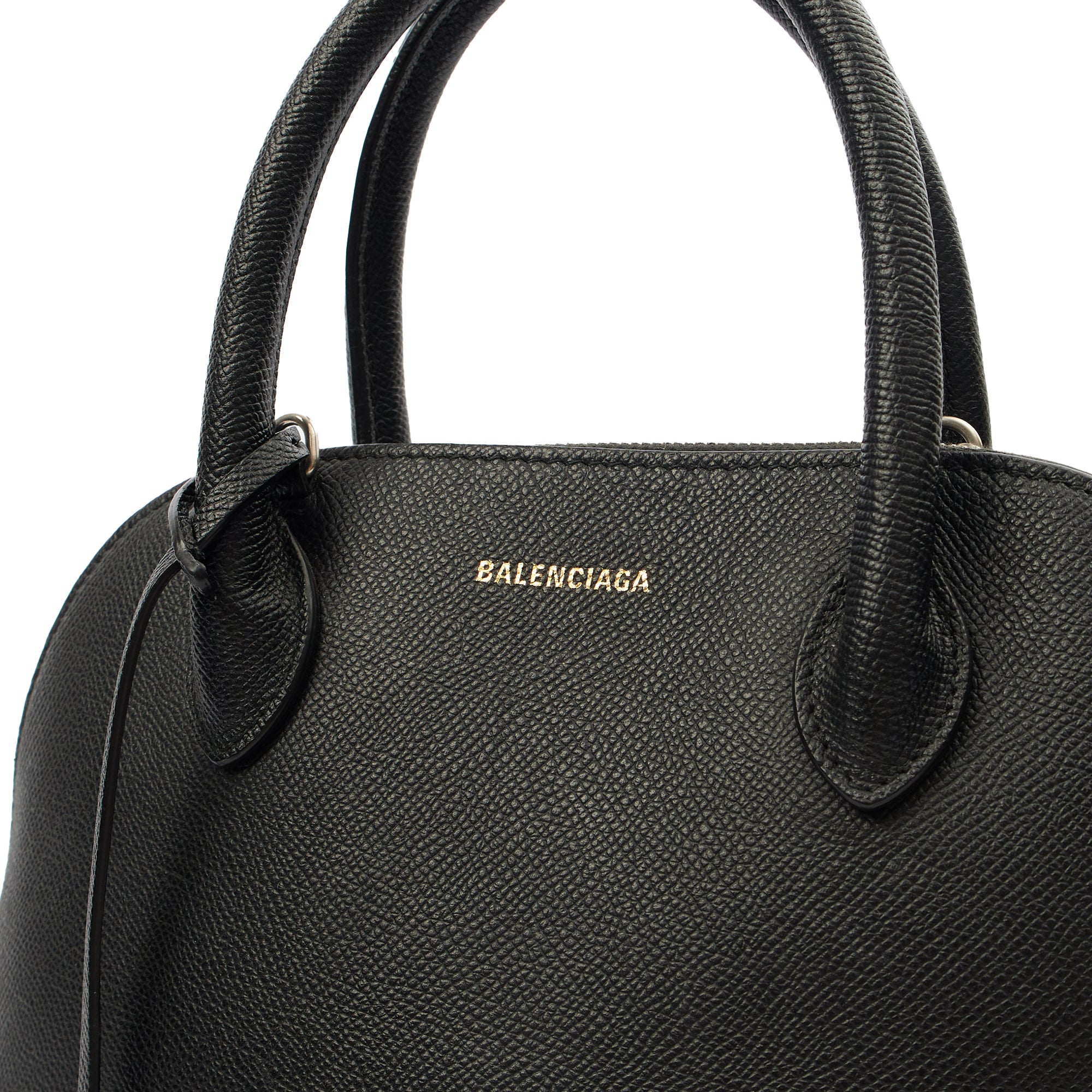 Balenciaga Top Handle Ville Top Handle S in Black, Leather