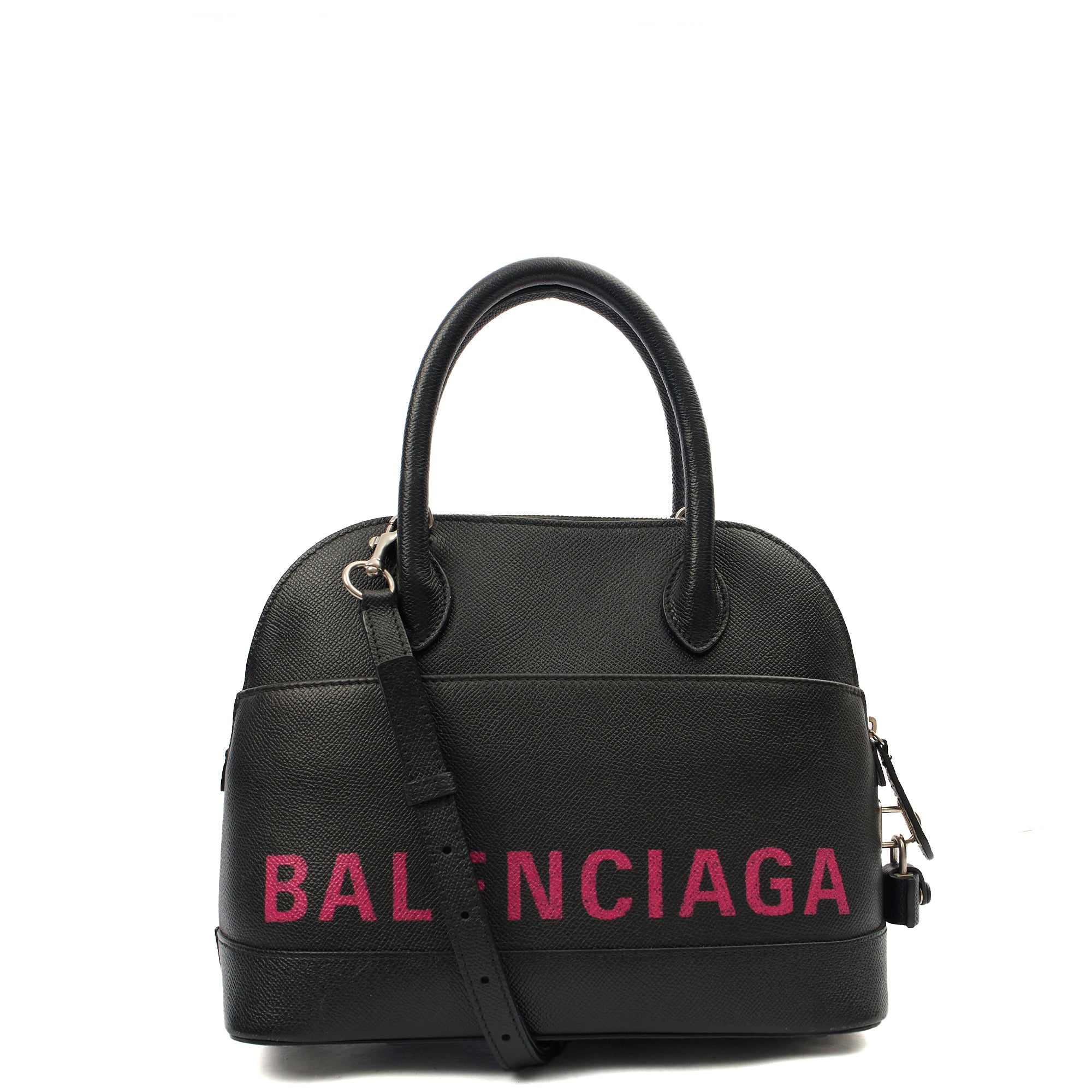 Balenciaga Top Handle Ville Top Handle S in Black, Leather