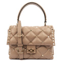 Valentino Top Handle CandyStud Top Handle in Pink, Calfskin