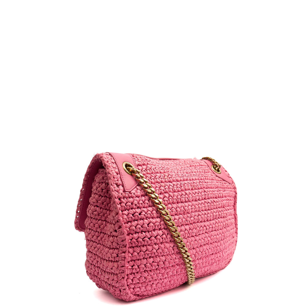 Saint Laurent Shoulder Bag Niki - Medium in Pink, invalid