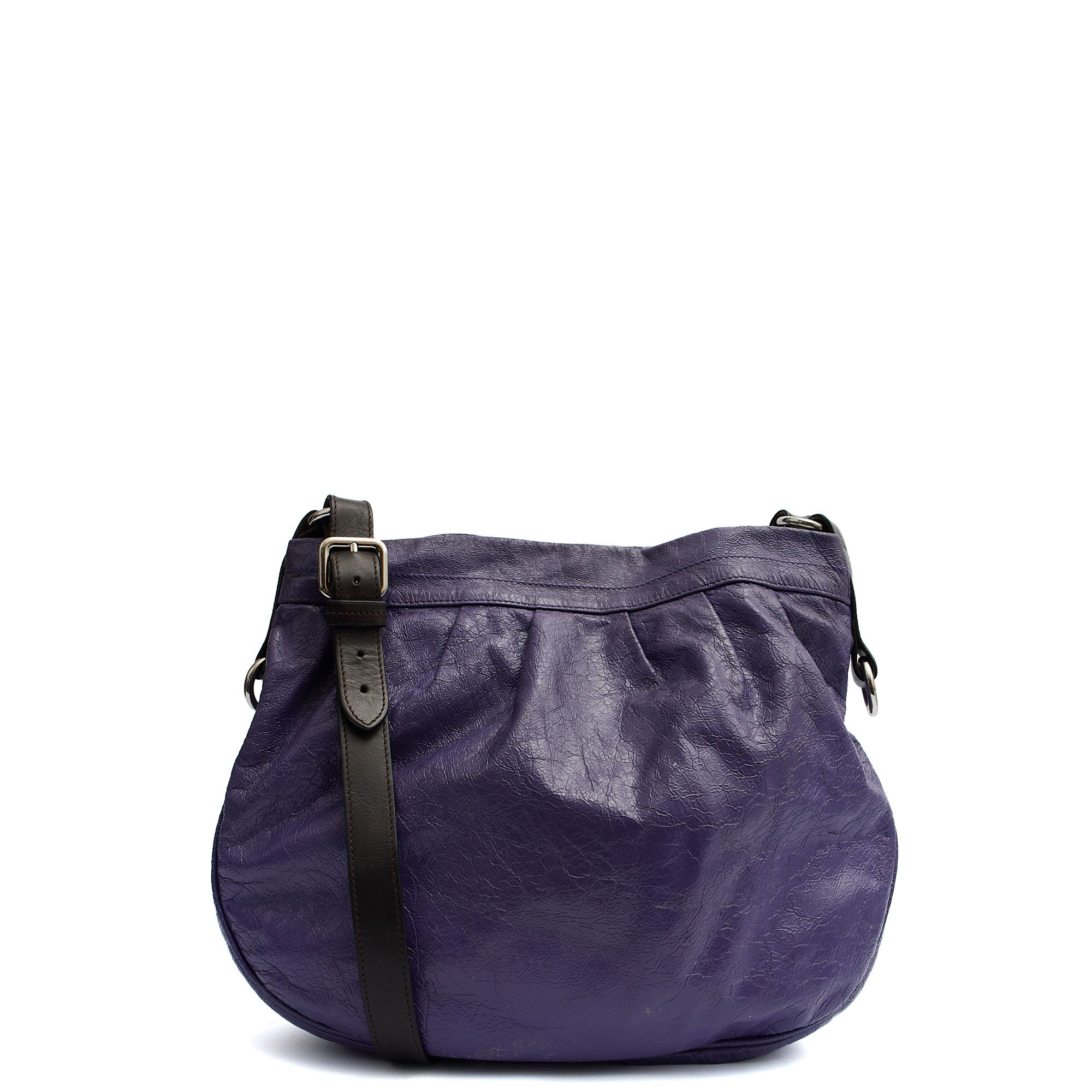 Mulberry Tote Mitzy Hobo in Purple, Patent Leather