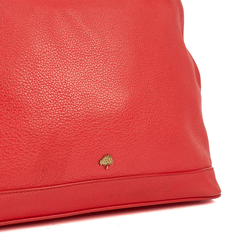 Mulberry Top Handle Pembridge in Red, Calfskin Leather