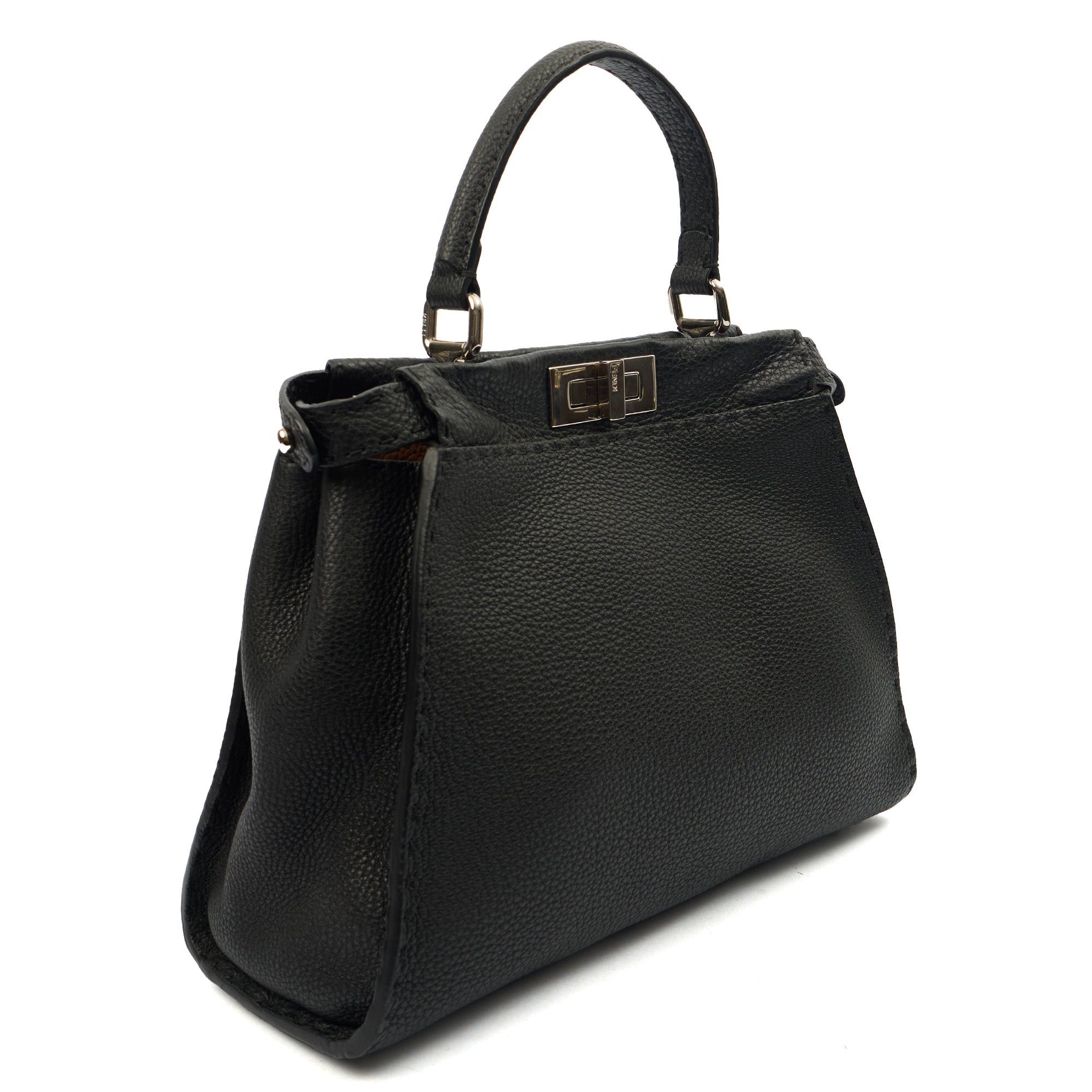 Fendi Tote Peekaboo - Medium in Black, Leather