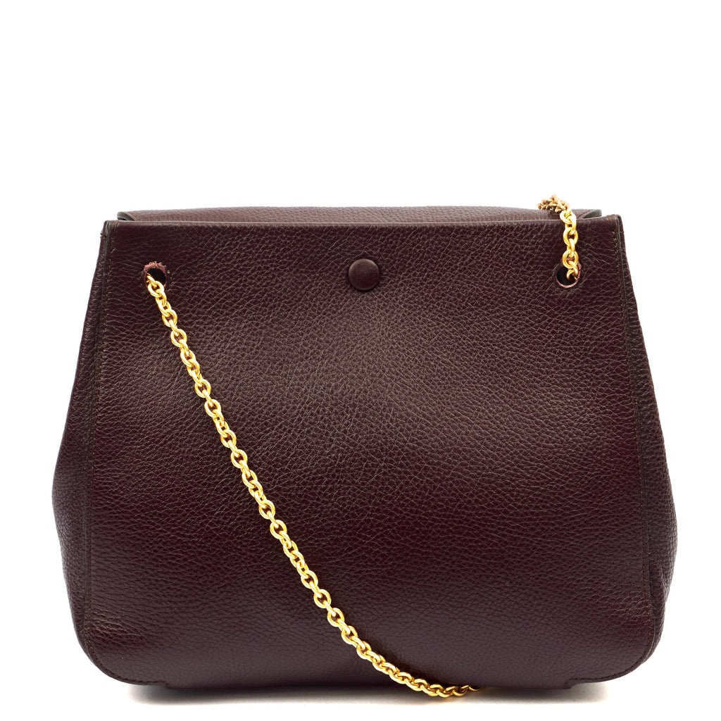 Mulberry Satchel Amberley in Oxblood, Leather