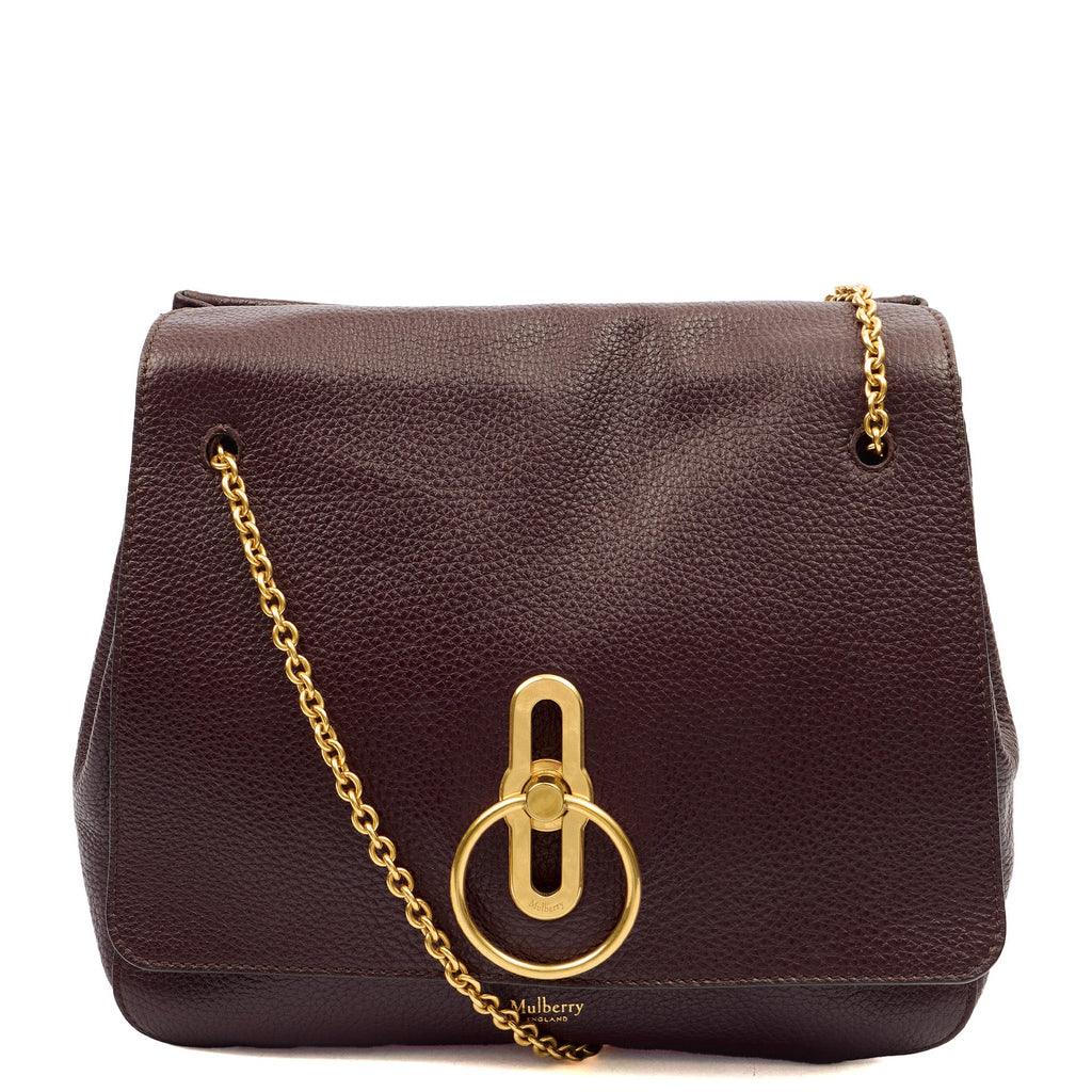 Mulberry Satchel Amberley in Oxblood, Leather