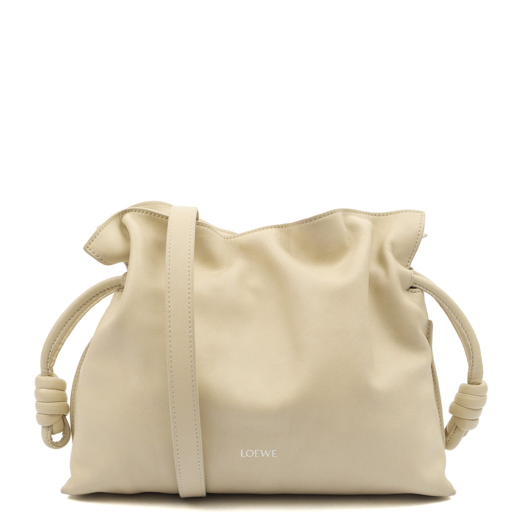 Loewe Flamenco -Medium in Sea salt, Leather