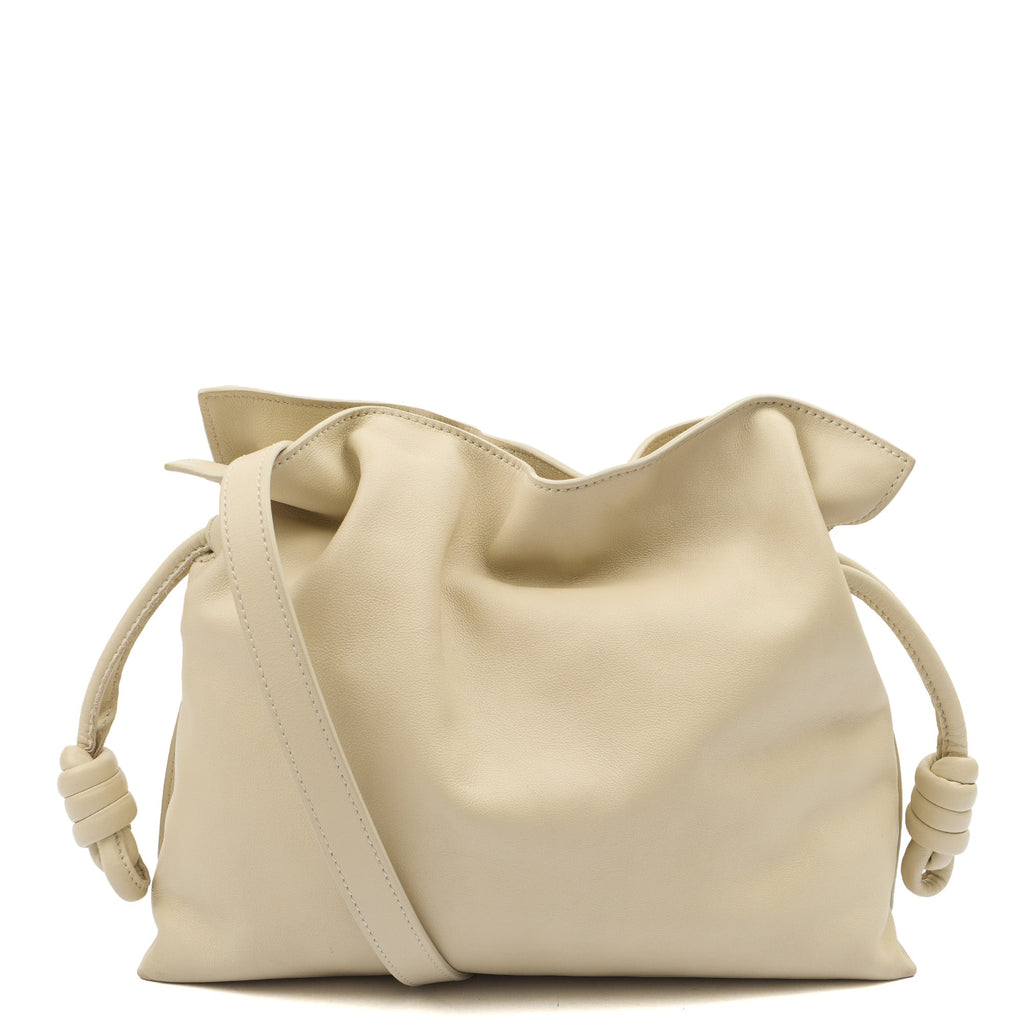 Loewe Flamenco -Medium in Sea salt, Leather