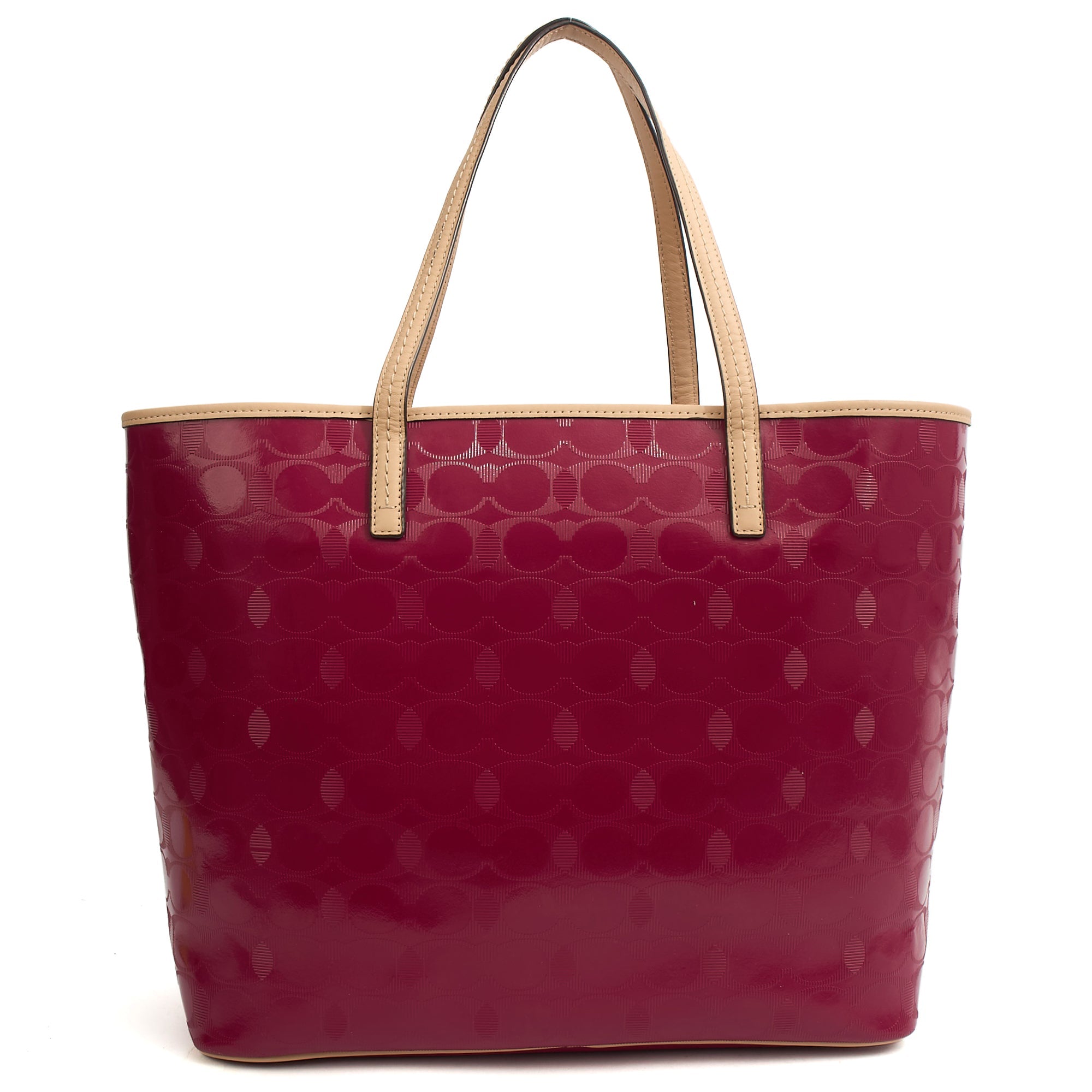 Coach Tote Market Tote in Pink, Leather