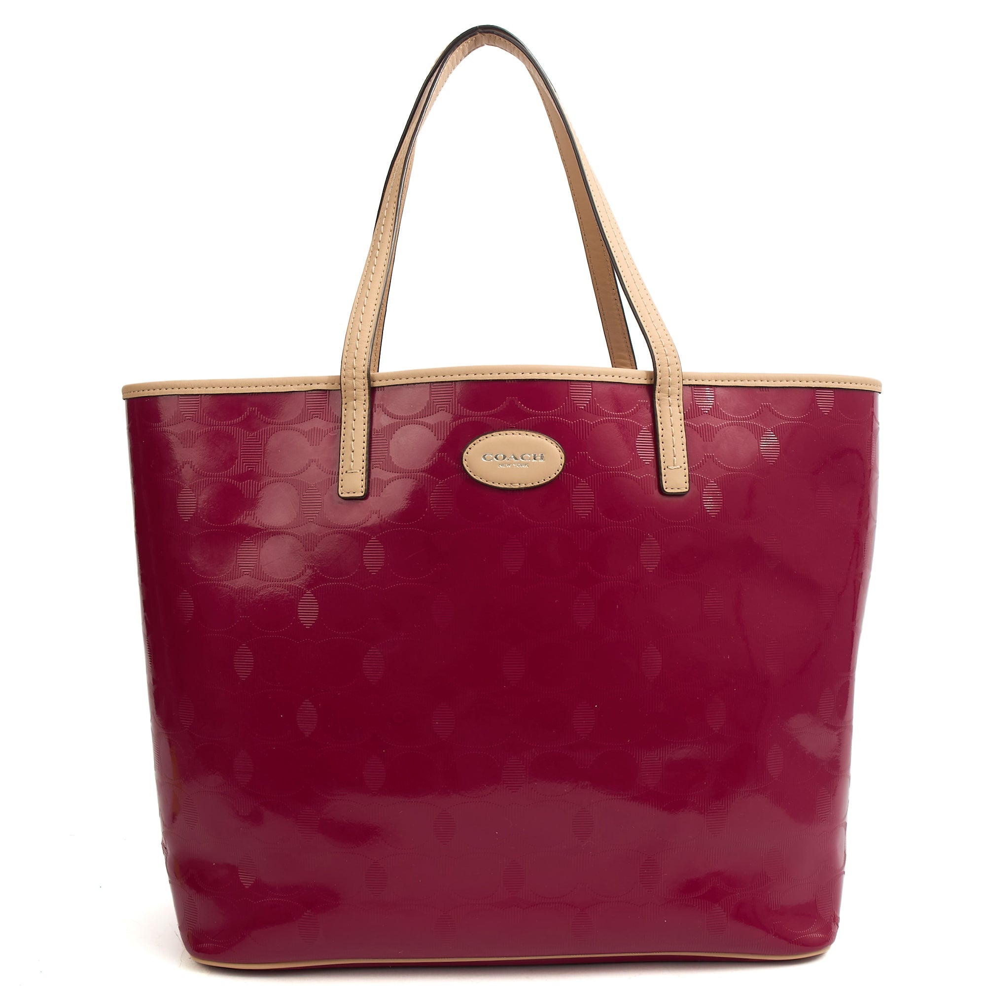 Coach Tote Market Tote in Pink, Leather