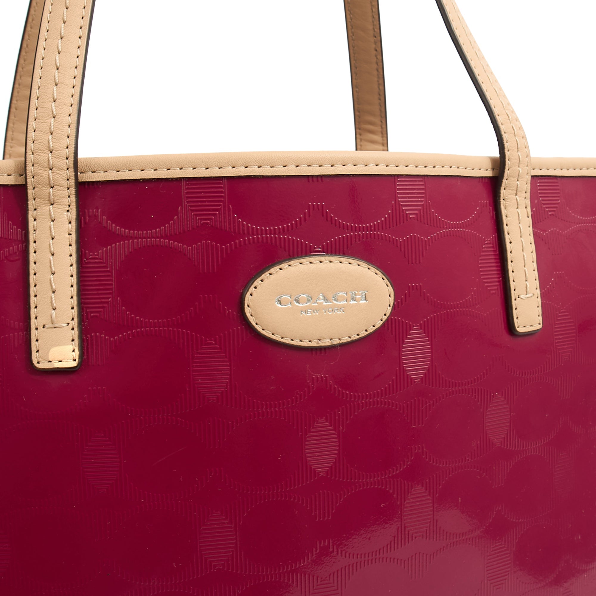 Coach Tote Market Tote in Pink, Leather