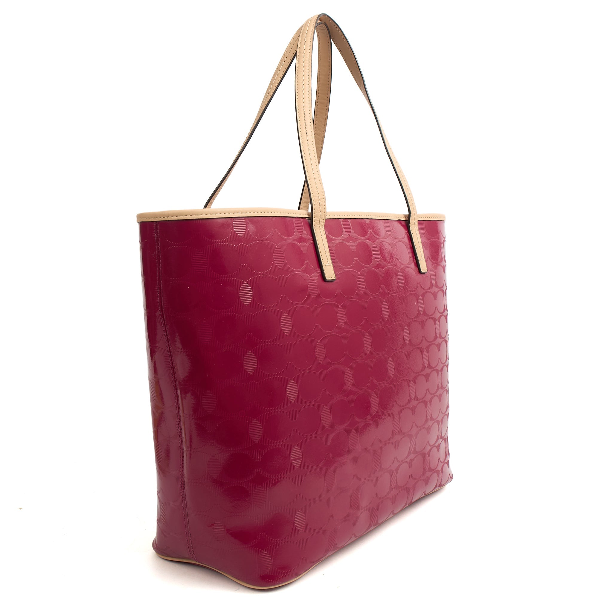 Coach Tote Market Tote in Pink, Leather