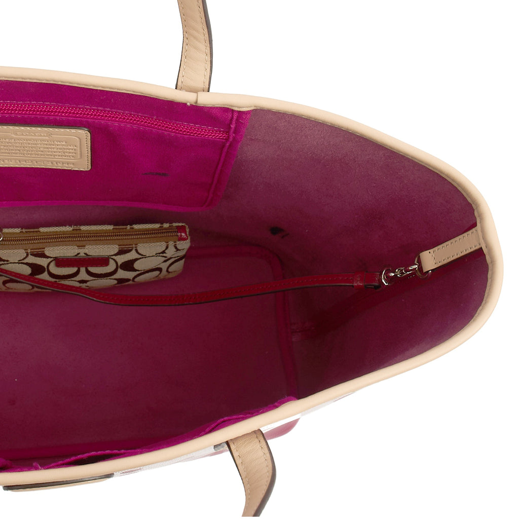 Coach Tote Market Tote in Pink, Leather