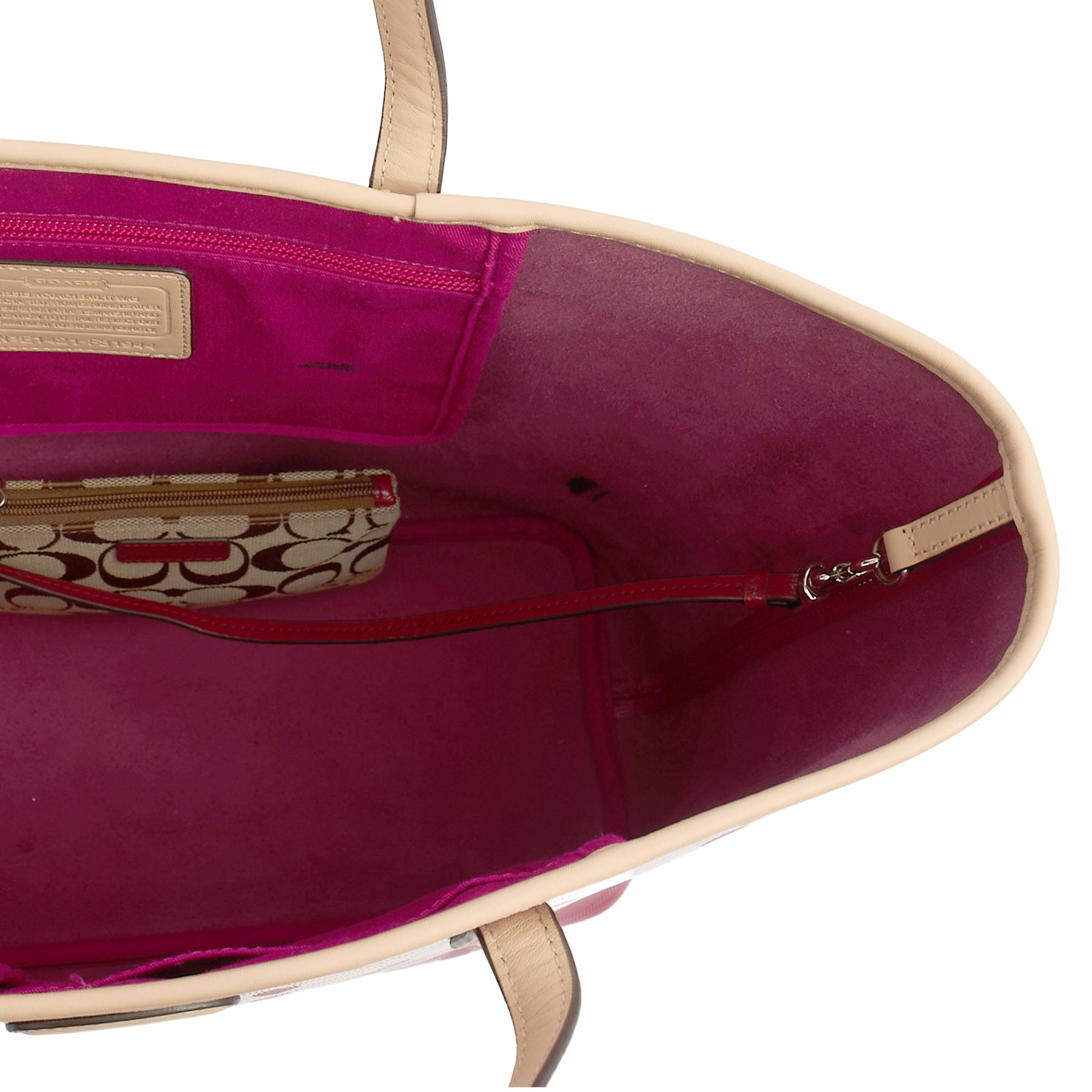 Coach Tote Market Tote in Pink, Leather
