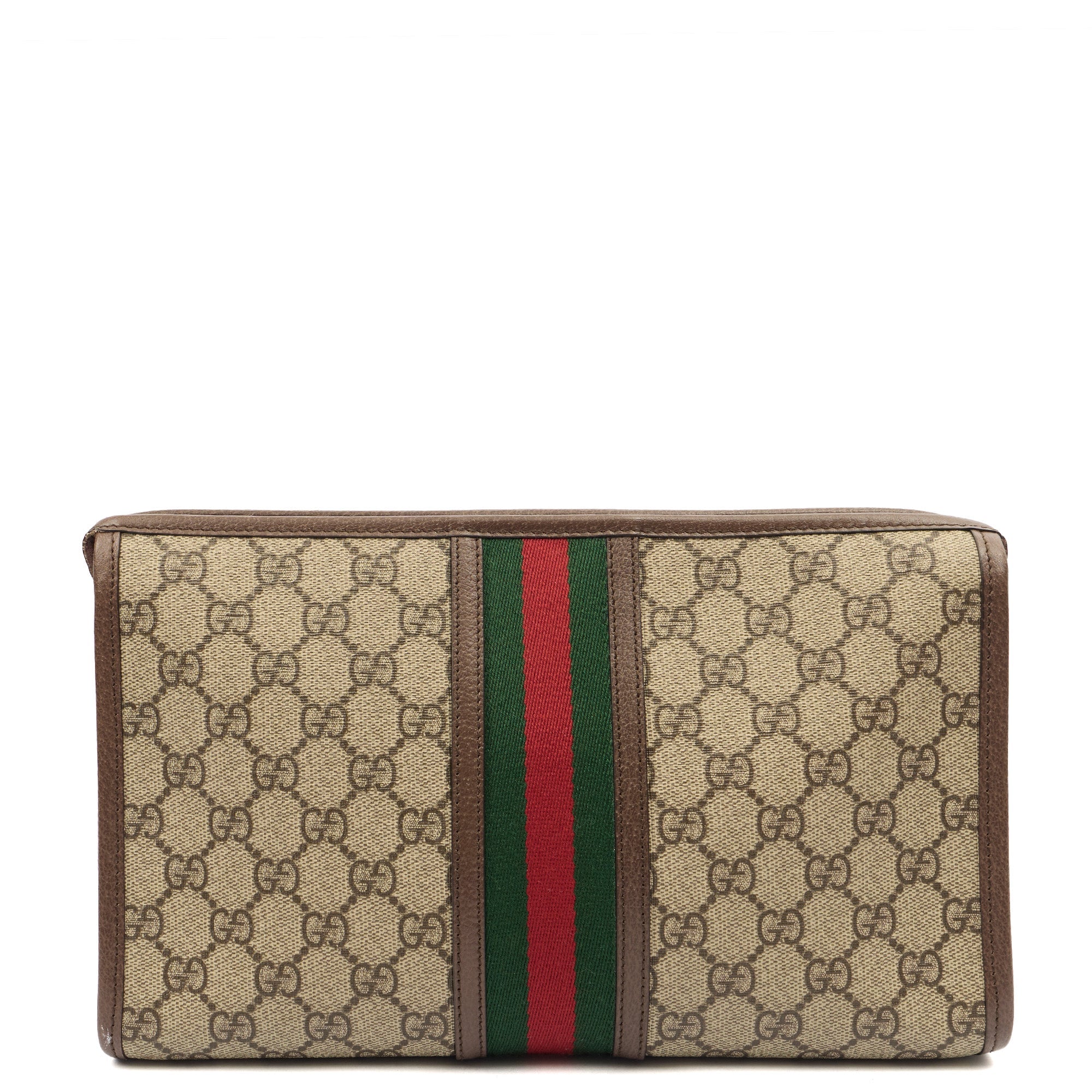 Gucci Clutch Ophidia GG Supreme Pouch in GG Supreme, GG Supreme Canvas