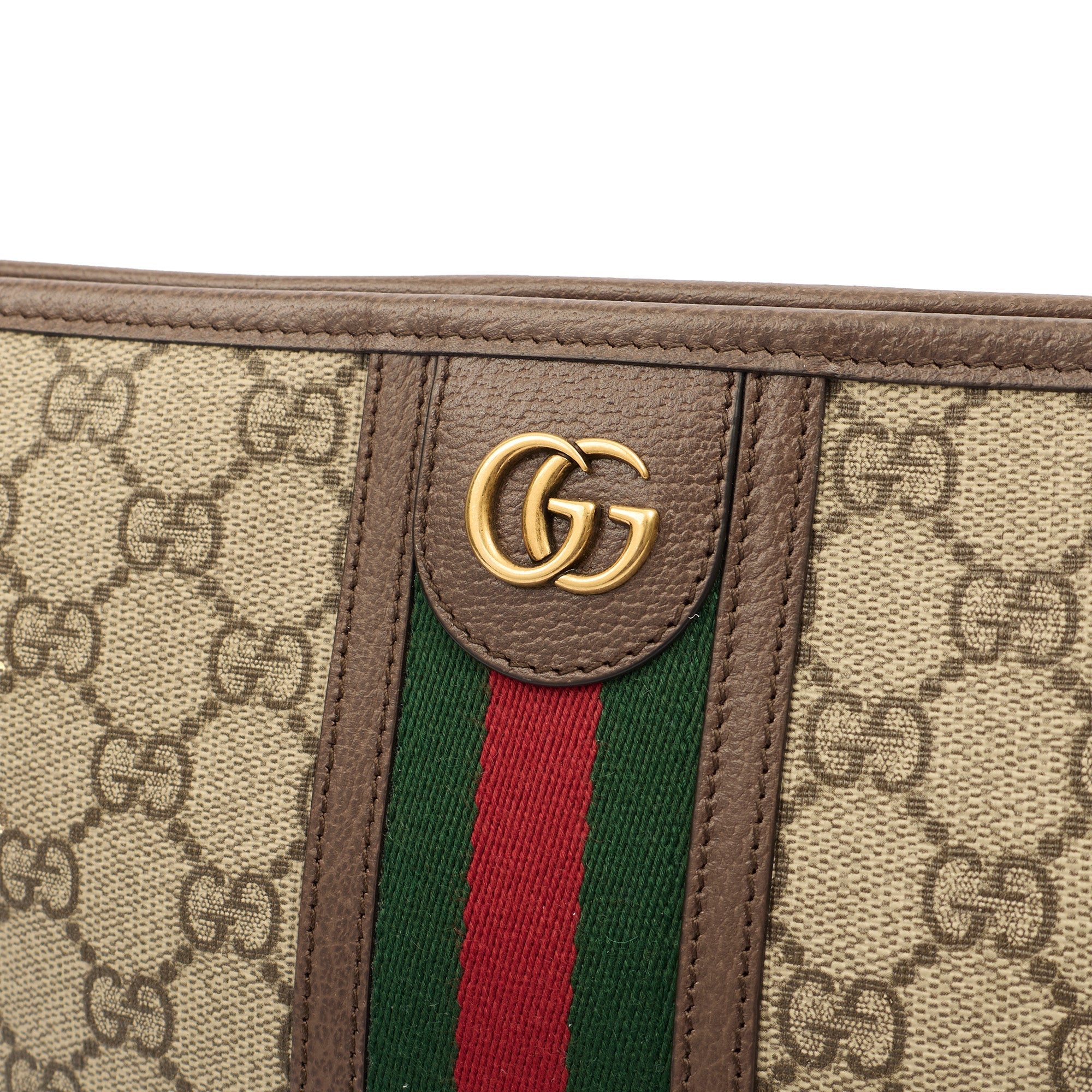 Gucci Clutch Ophidia GG Supreme Pouch in GG Supreme, GG Supreme Canvas