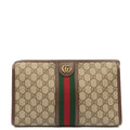 Gucci Clutch Ophidia GG Supreme Pouch in GG Supreme, GG Supreme Canvas