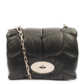 Mulberry Shoulder Bag Little Softie in Black, Calfskin Leather