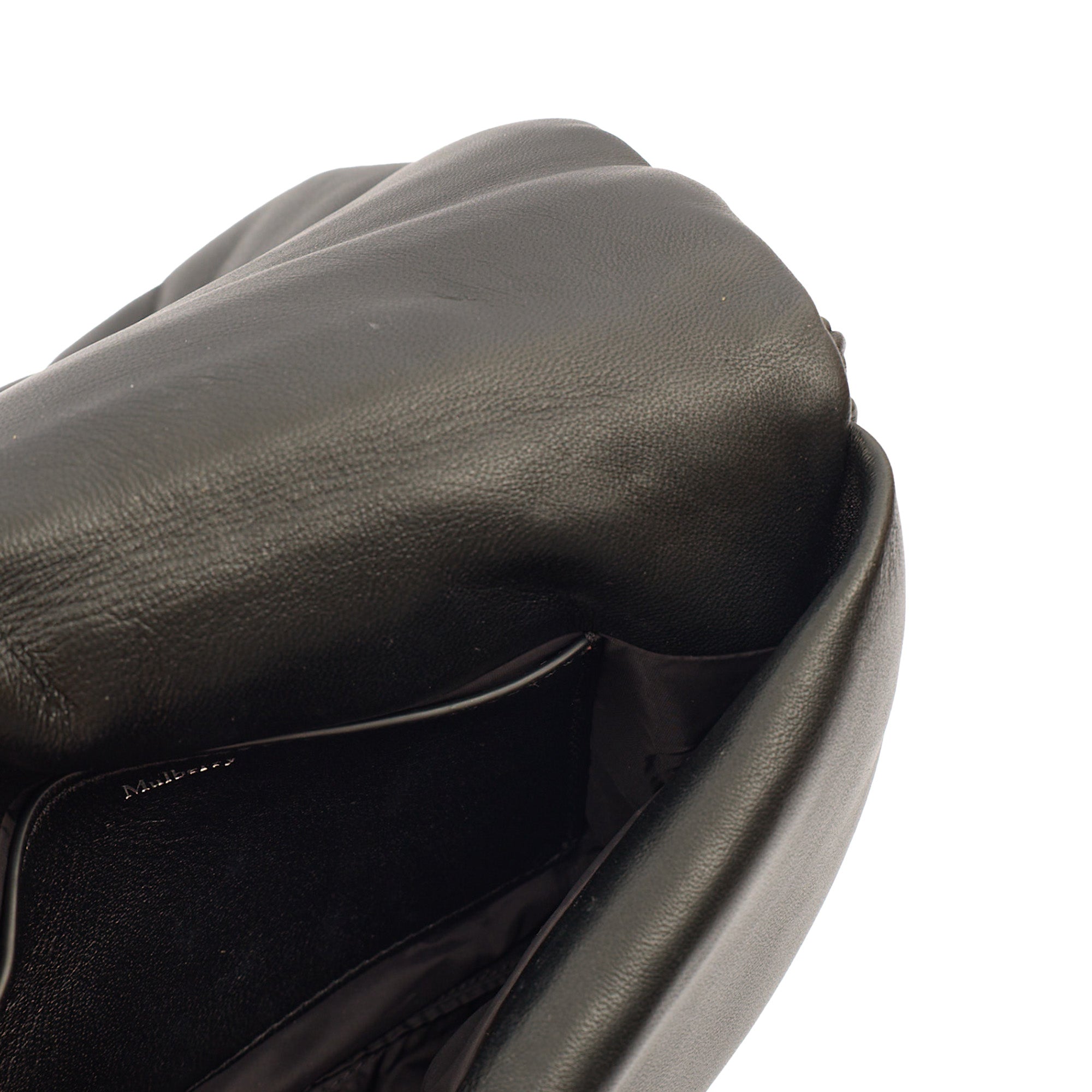 Mulberry Shoulder Bag Little Softie in Black, Calfskin Leather