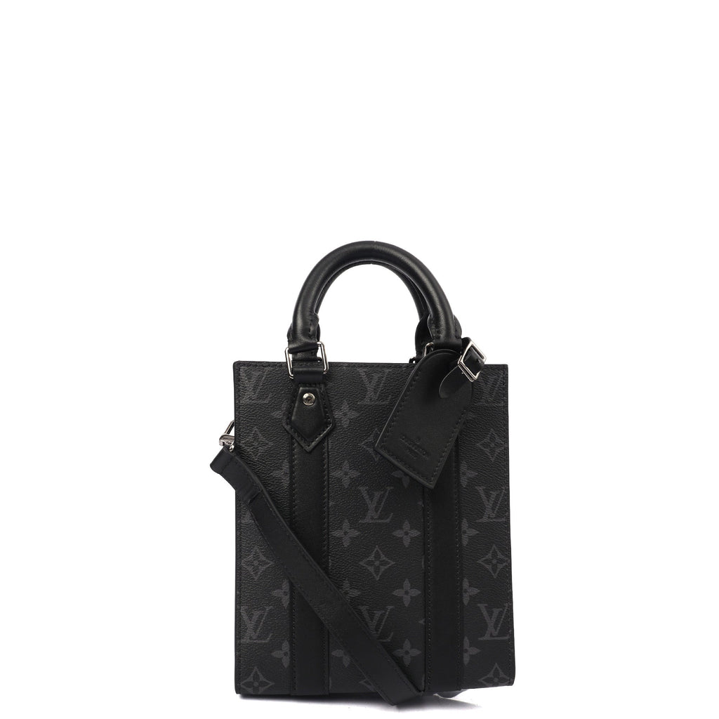 Louis Vuitton Tote Sac Plat in Monogram Eclipse, Canvas