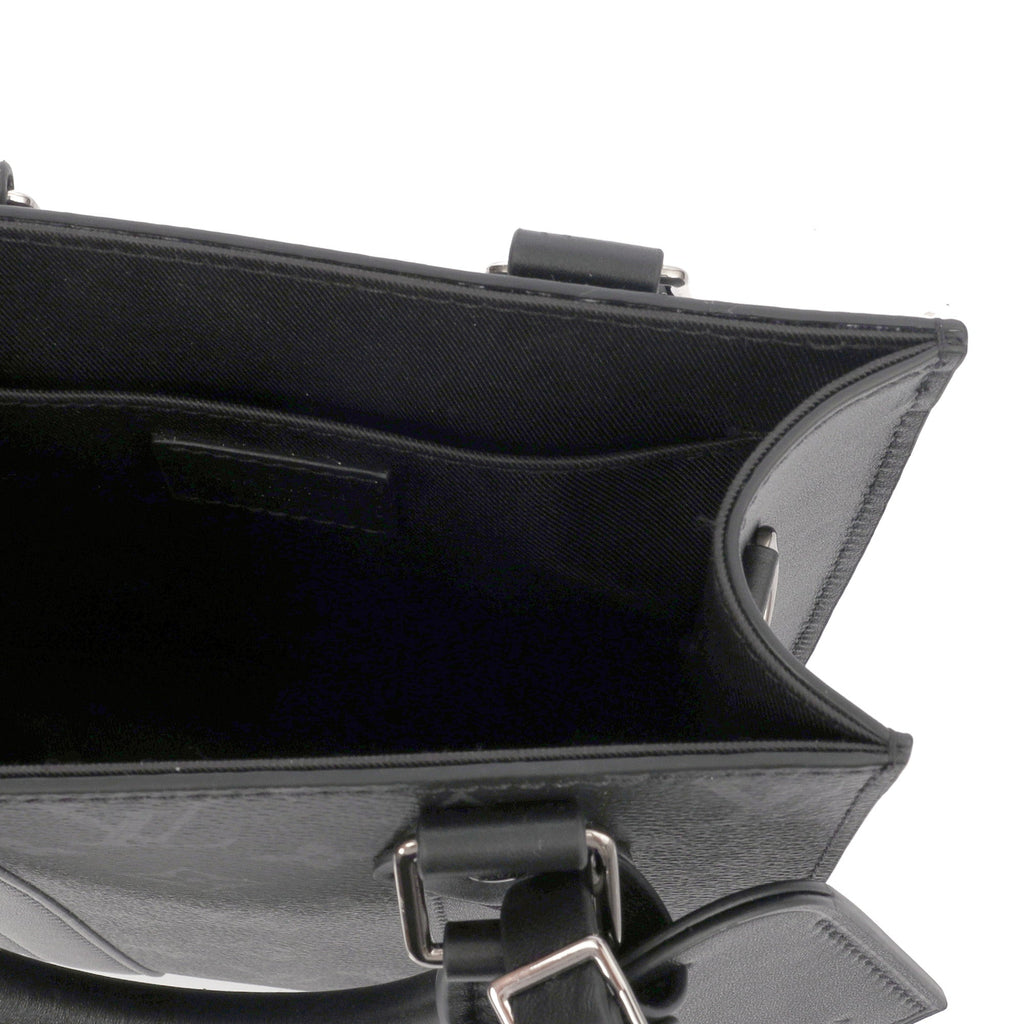 Louis Vuitton Tote Sac Plat in Monogram Eclipse, Canvas
