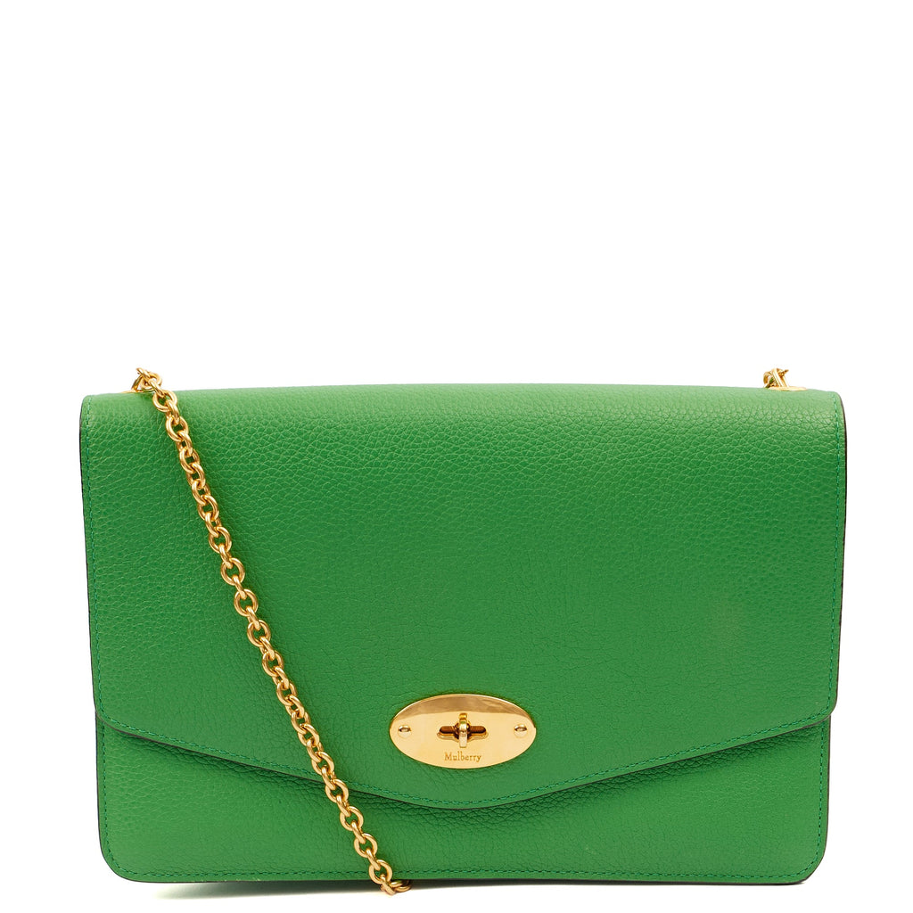 Mulberry Shoulder Bag Darley Shoulder Bag  in Green, Leather