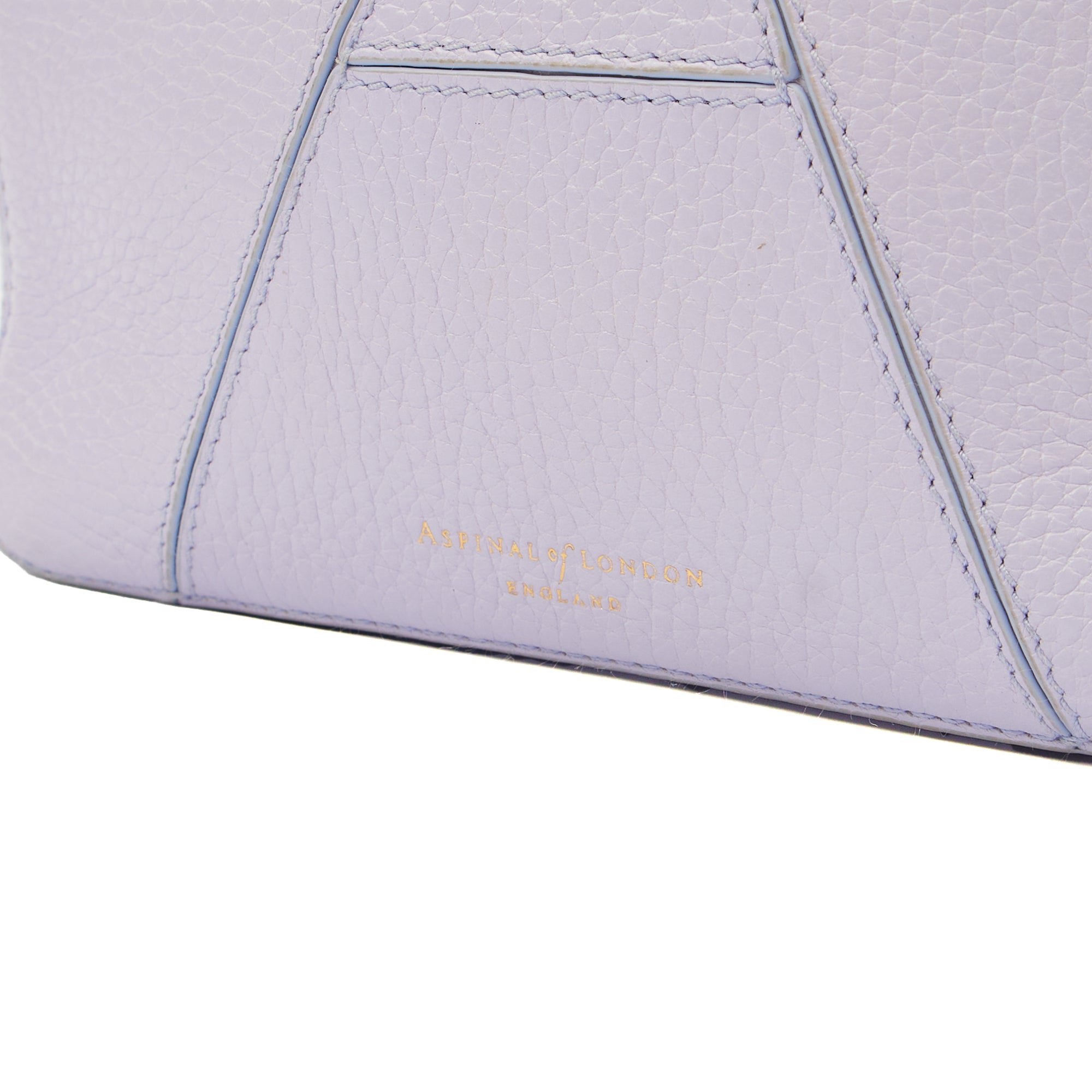 Aspinal of London Cross Body Camera Crossbody in Purple, Leather