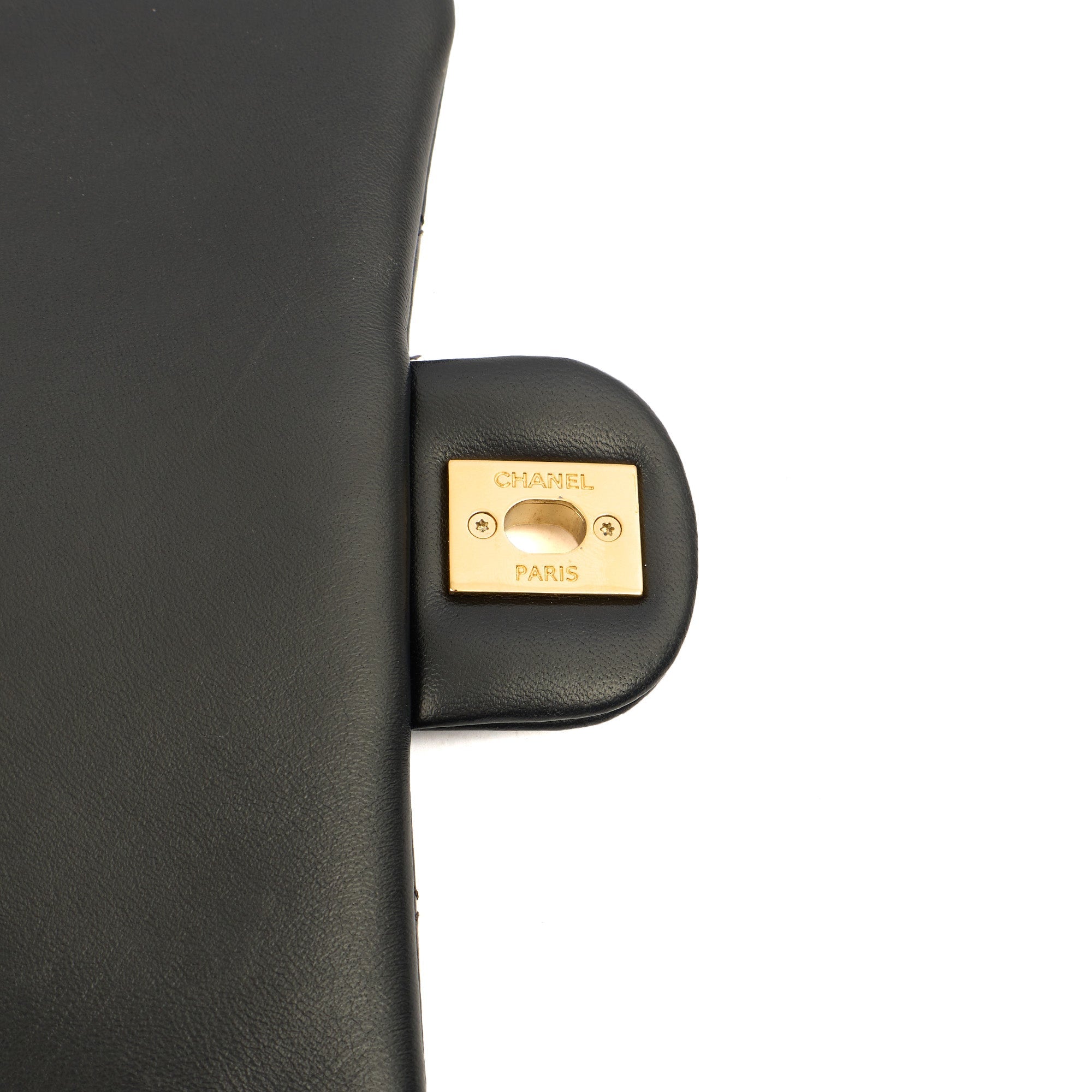 Chanel Top Handle Flap Bag with Top Handle - Small in Black, Lambskin Leather