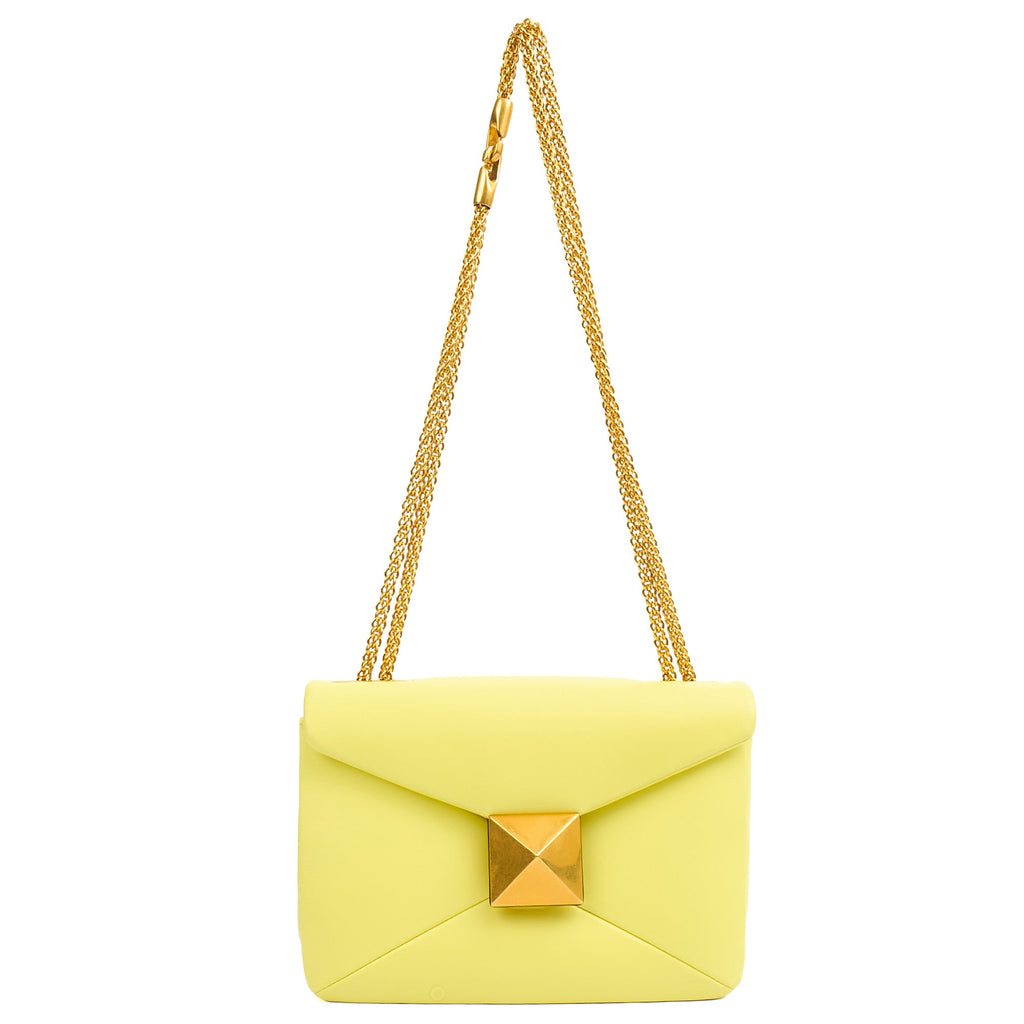 Valentino Cross Body Rockstud Spike Small in Green, Leather