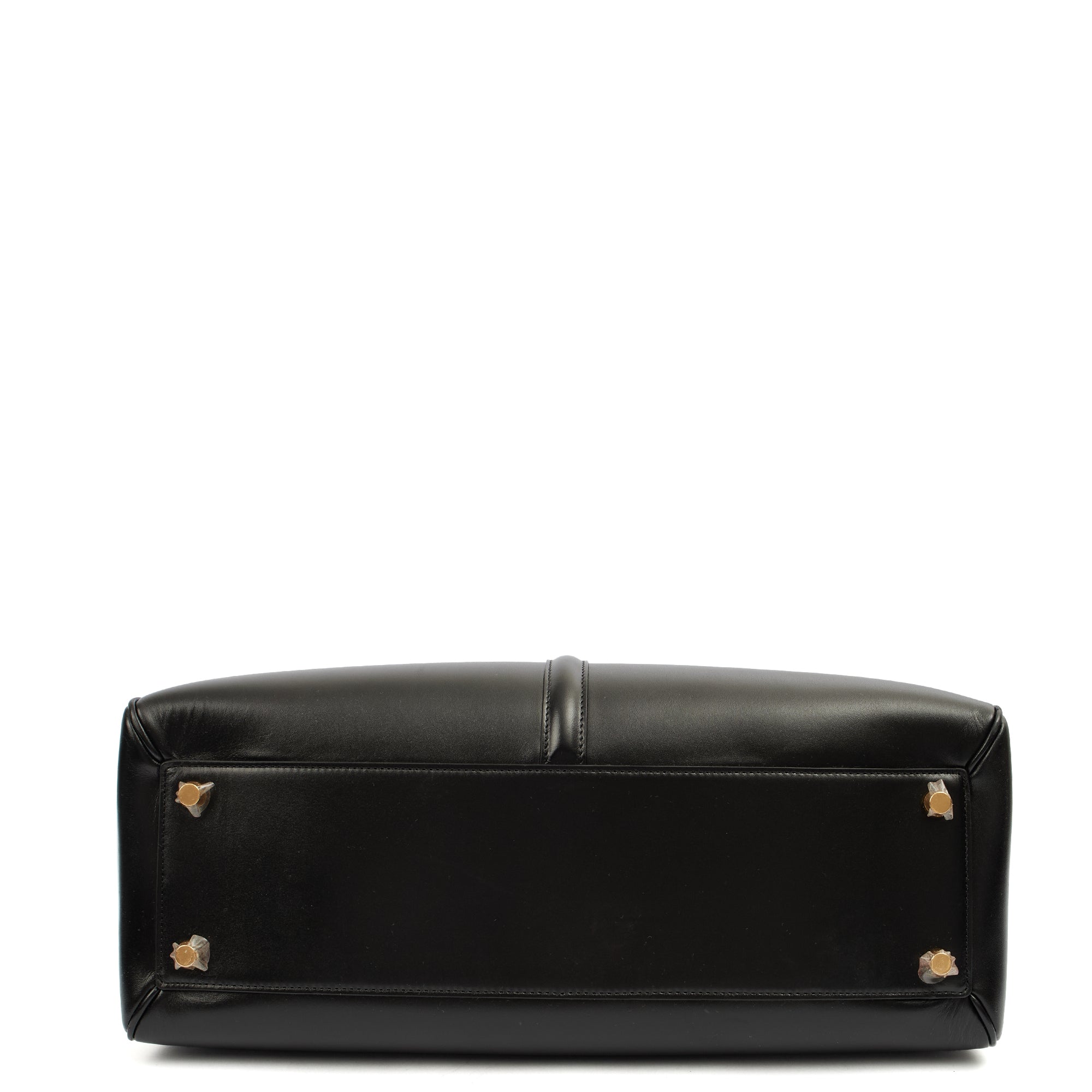 Celine Tote Box Bag - Medium in Black, Leather