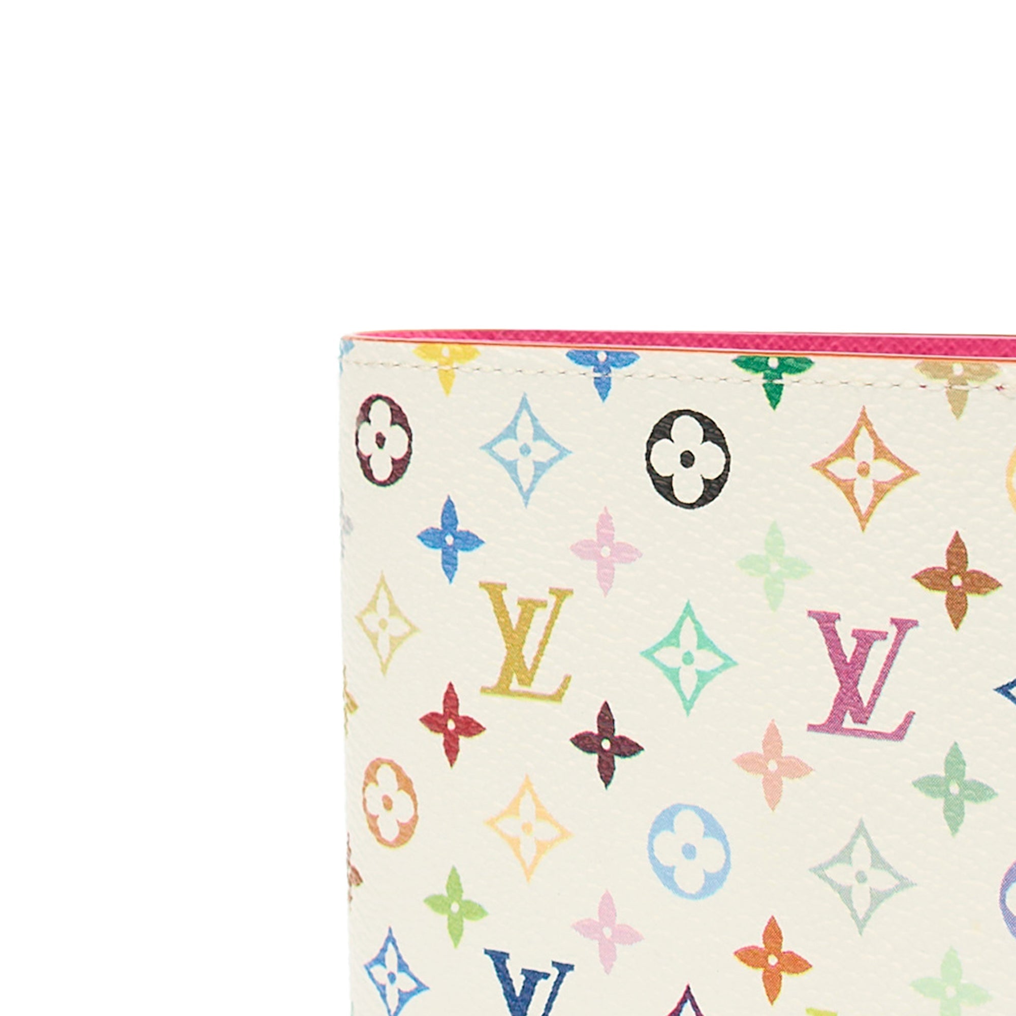 Louis Vuitton Organiser Passport Cover in Multicolor Monogram, Canvas