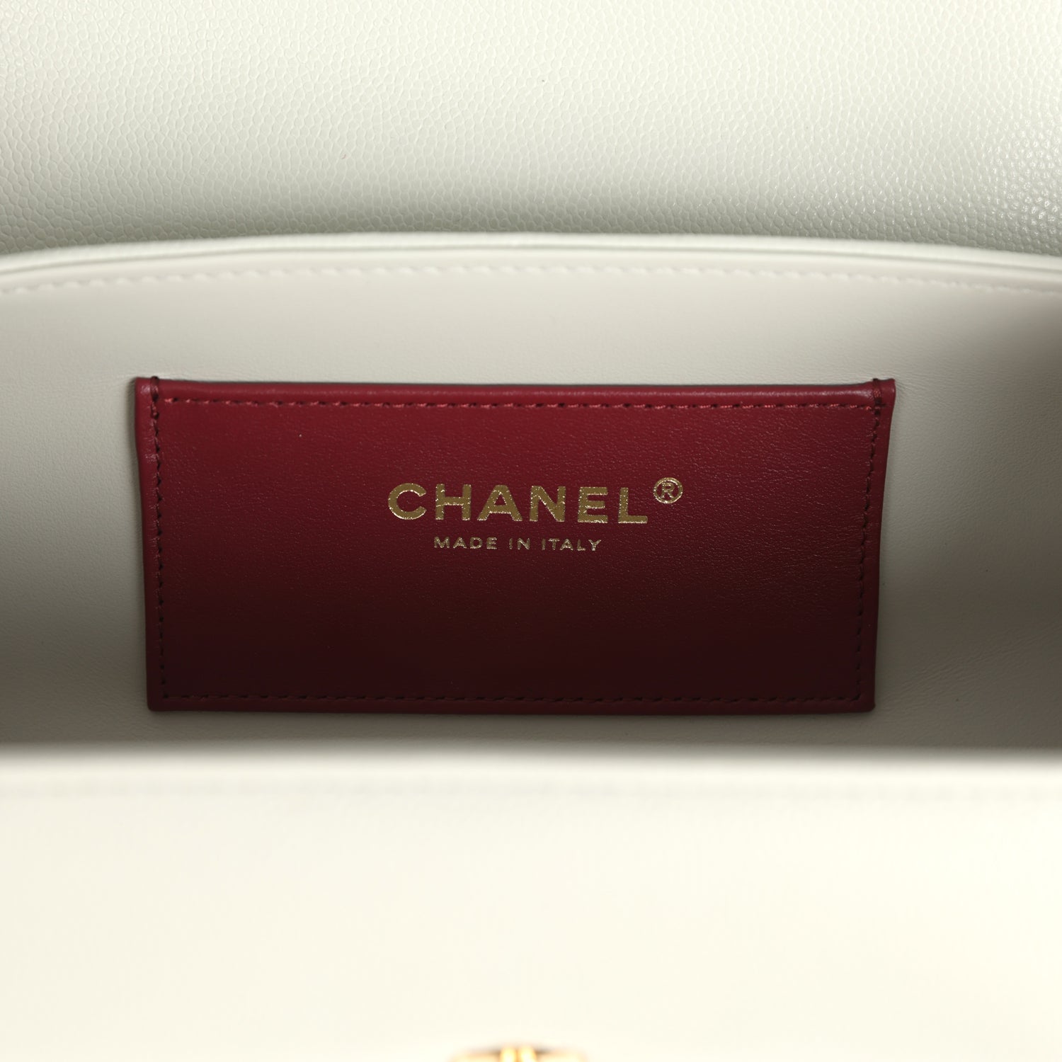 Chanel Preppy Coco Bowling Bag Light Green Shiny Caviar Brushed Gold Hardware