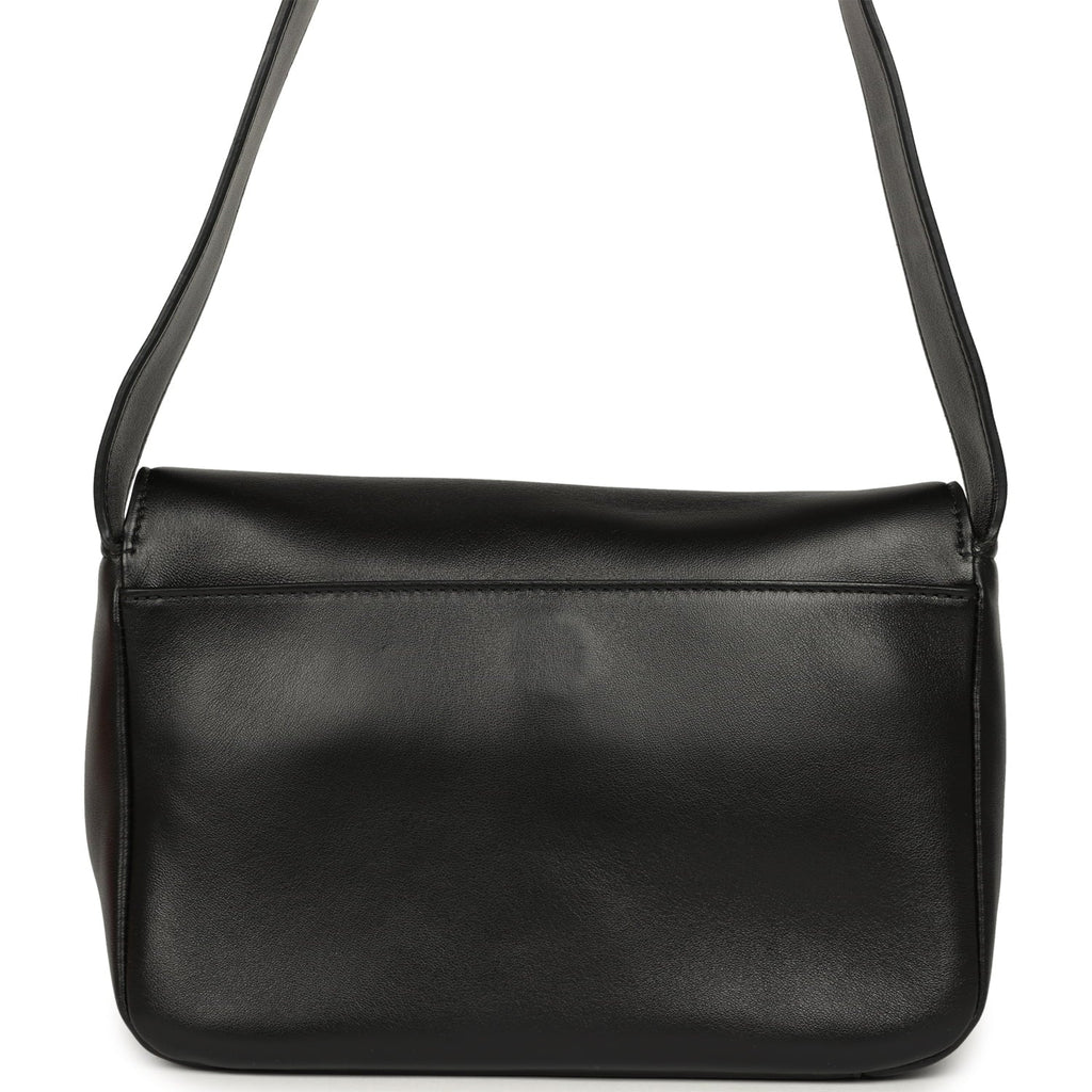 Chanel CC Messenger Bag Black Lambskin Gold Hardware