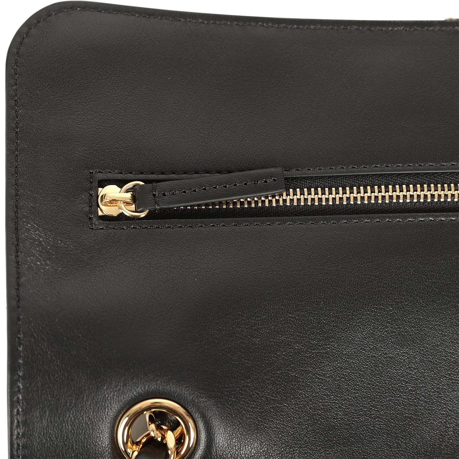 Chanel Maxi "Souplissimo" Small Flap Bag Black Suede Gold Hardware