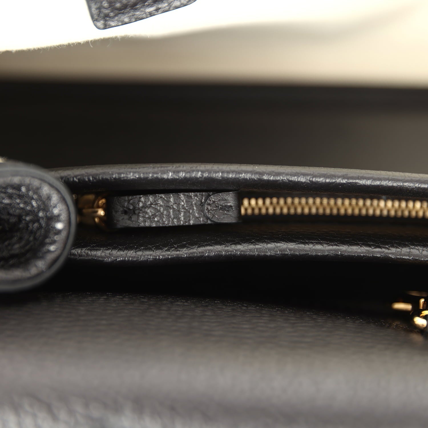 Chanel Small "Urban Essential" East West Shopping Tote Black Caviar Gold Hardware