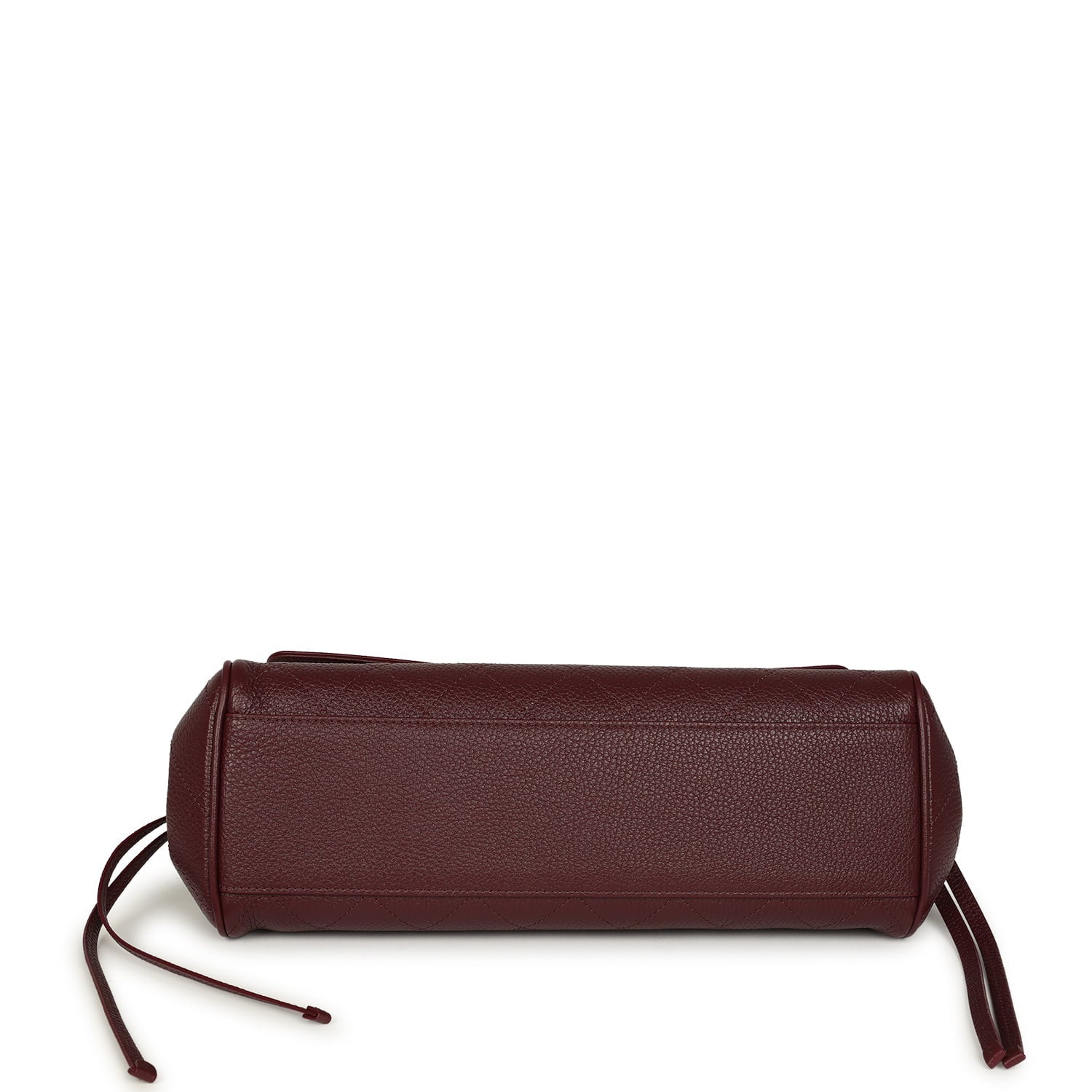 Chanel Small "Urban Essential" East West Shopping Tote Dark Burgundy Caviar Gold Hardware