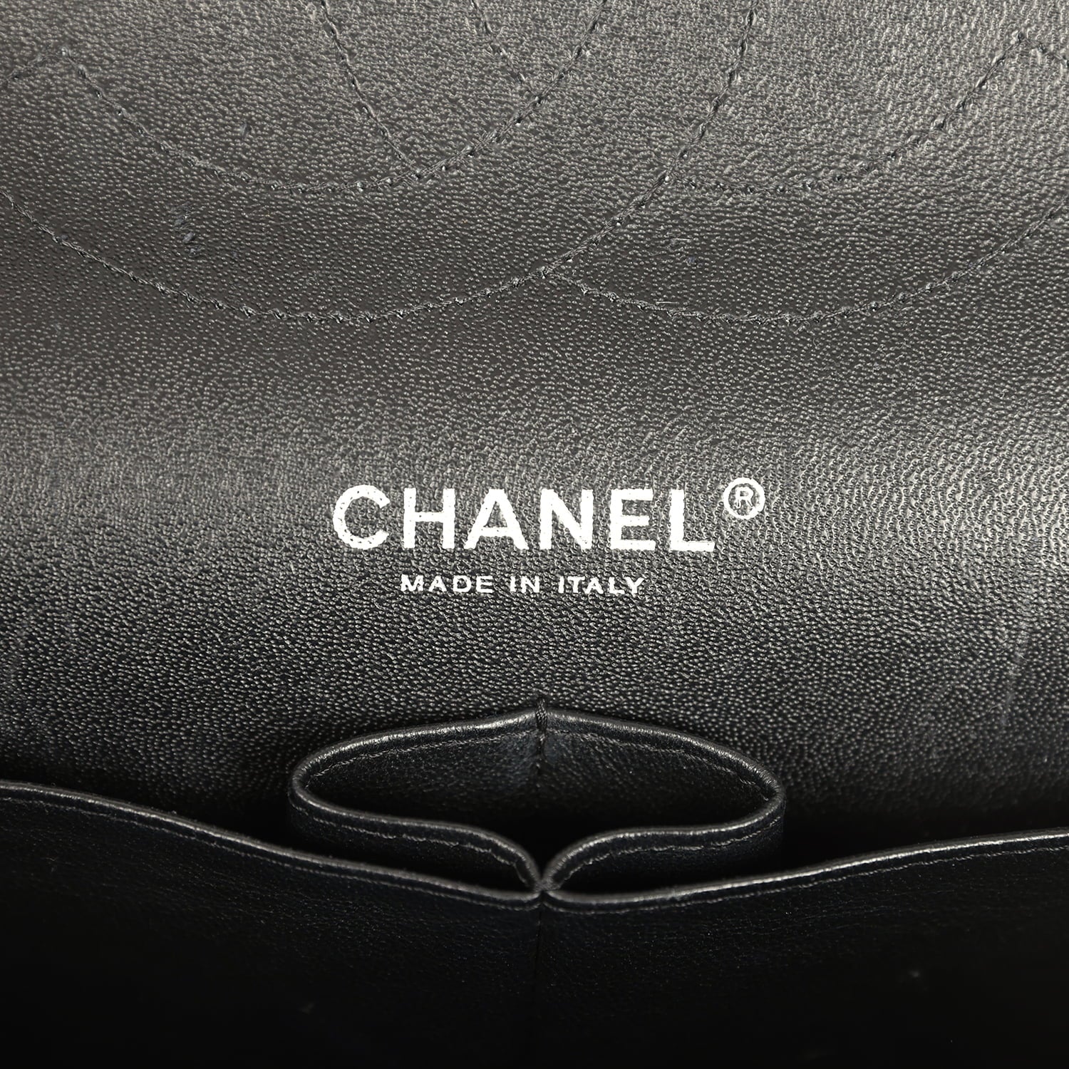 Pre-owned Chanel Jumbo Classic Double Flap Bag Black Patent Silver Hardware