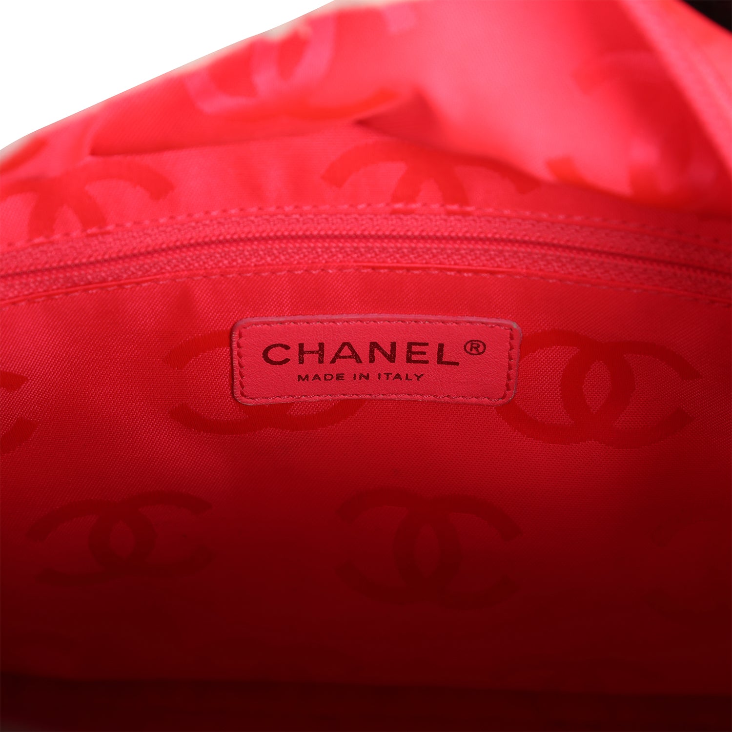 Vintage Chanel Large Cambon Ligne Tote Black Calfskin Silver Hardware