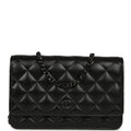 Chanel Classic Wallet On Chain WOC SO Black Lambskin Black Hardware