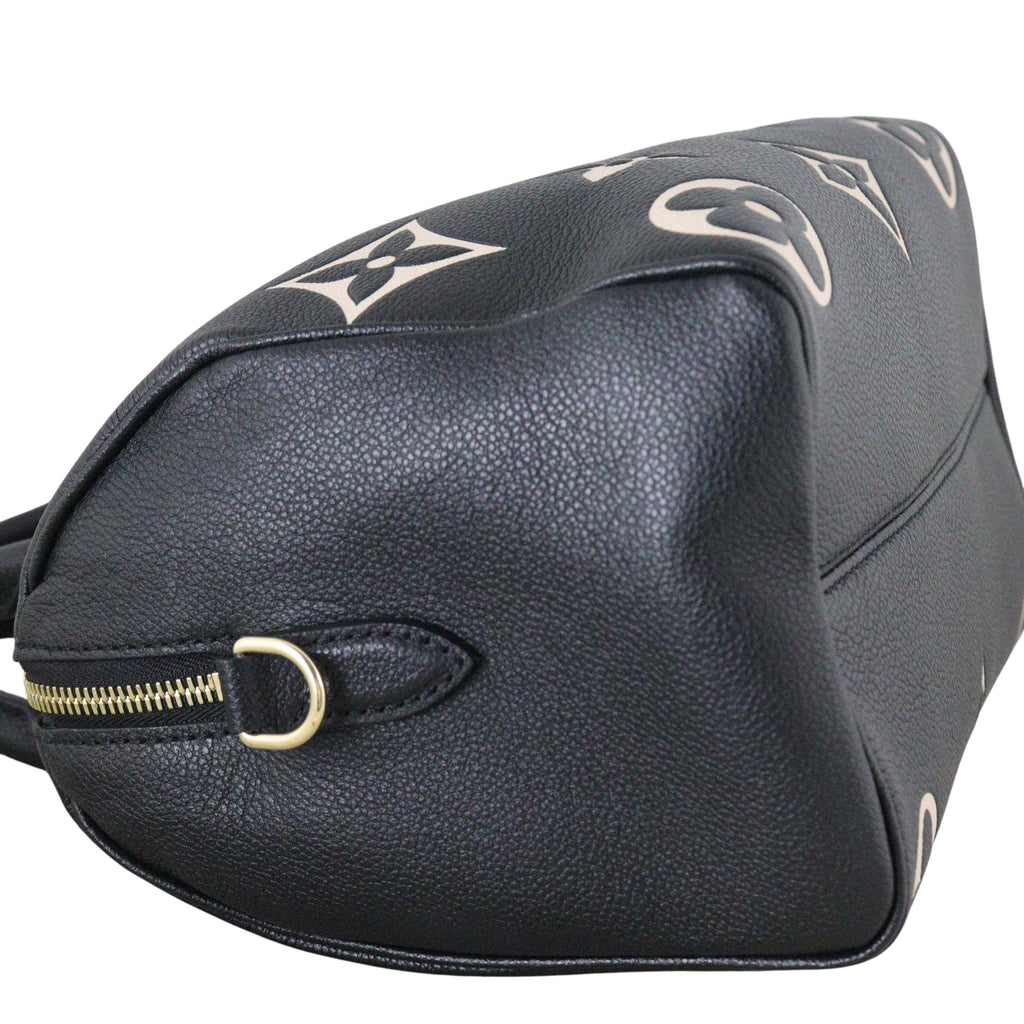 Louis Vuitton Speedy 25 Bandouliere Monogram Empreinte Giant Bicolour