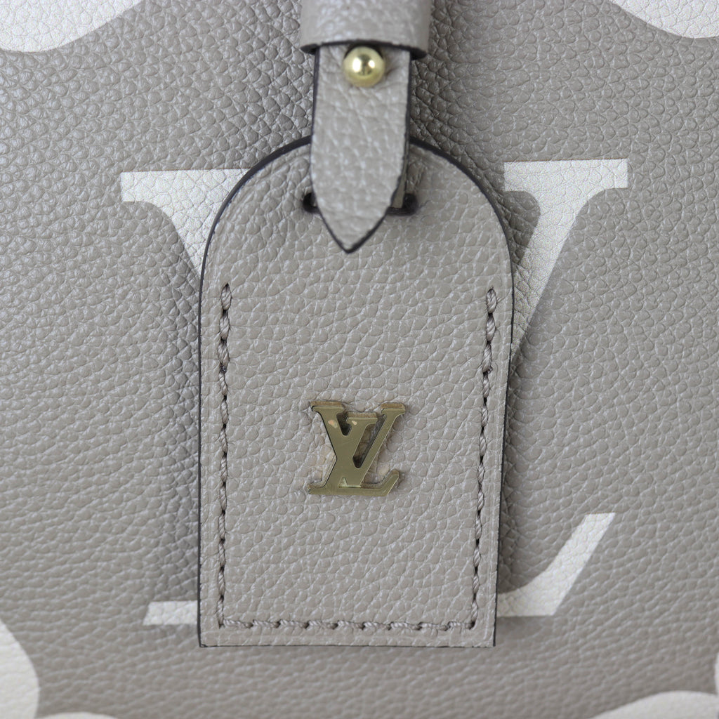 Louis Vuitton Trianon PM Monogram Empreinte Giant Bicolour