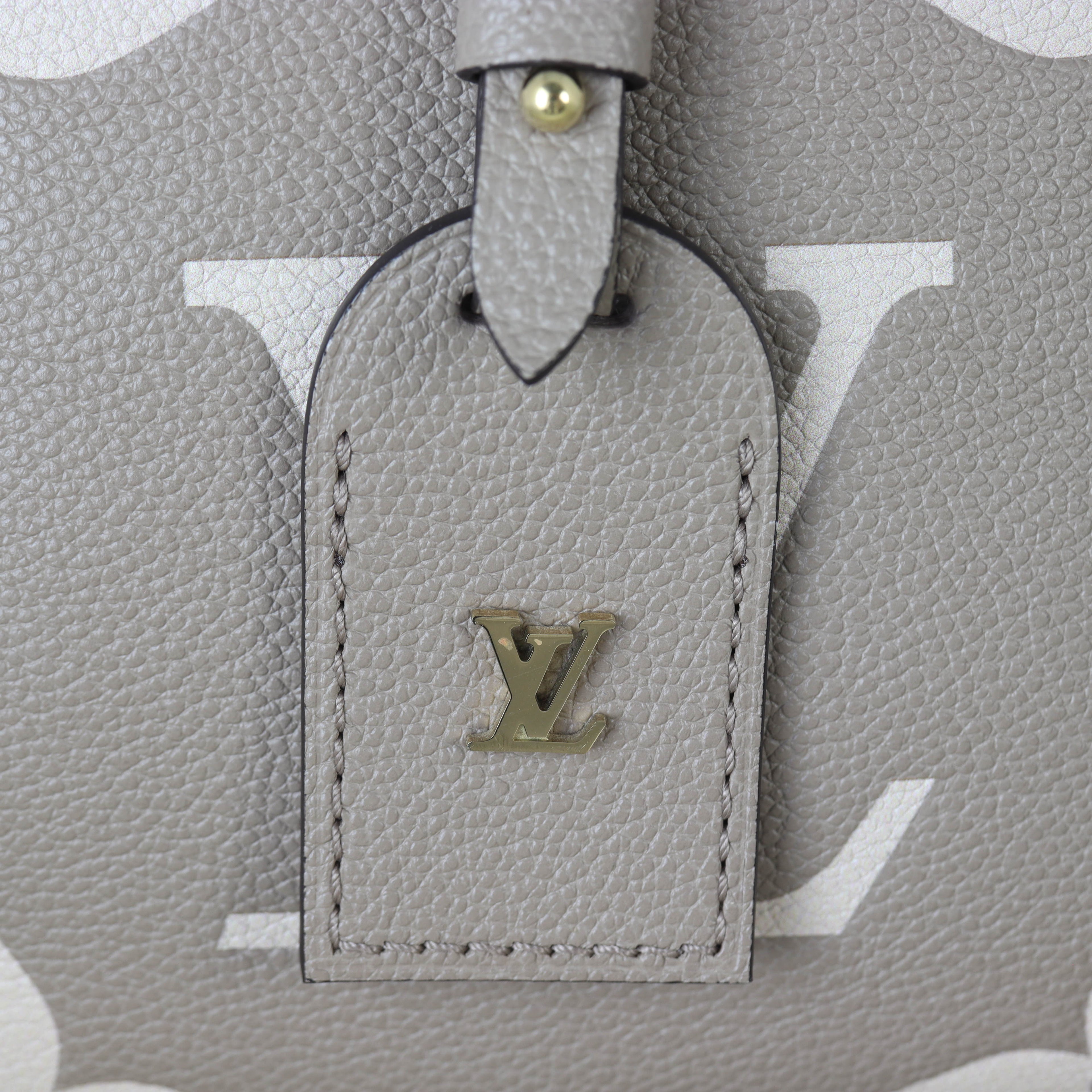 Louis Vuitton Trianon PM Monogram Empreinte Giant Bicolour