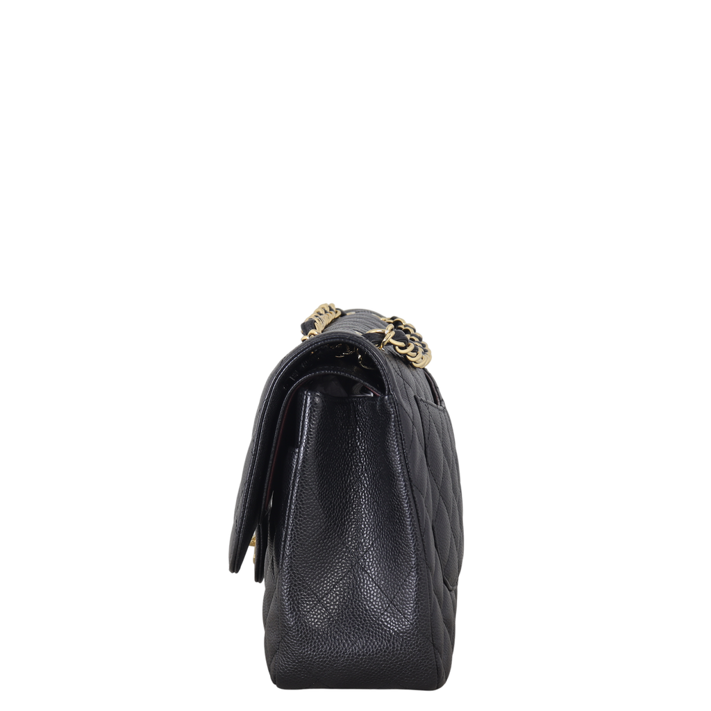 Chanel Classic Double Flap Jumbo Caviar
